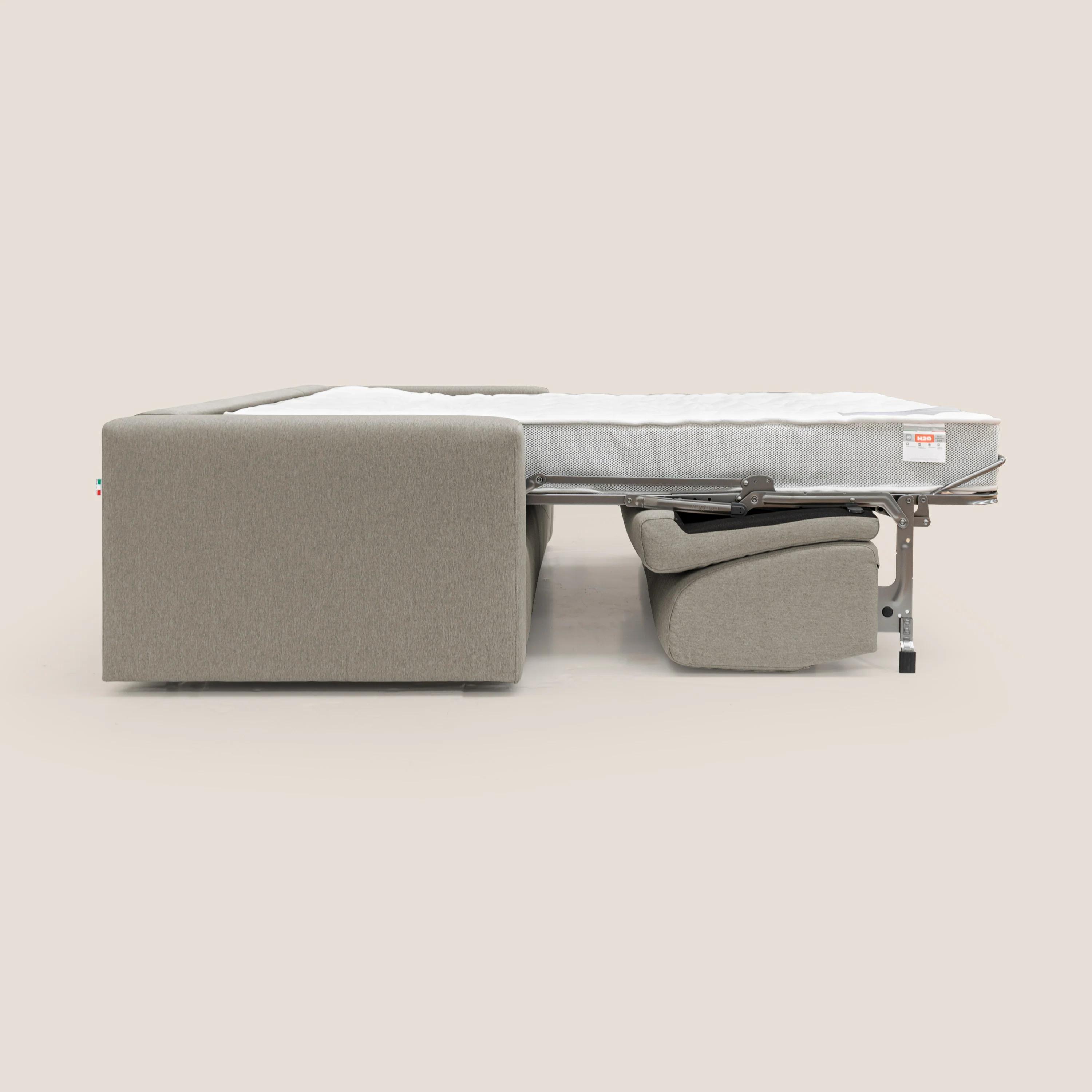 Kansas Canapé lit convertible h20 cm en tissu imperméable T13 Taupe tortora - Image 12