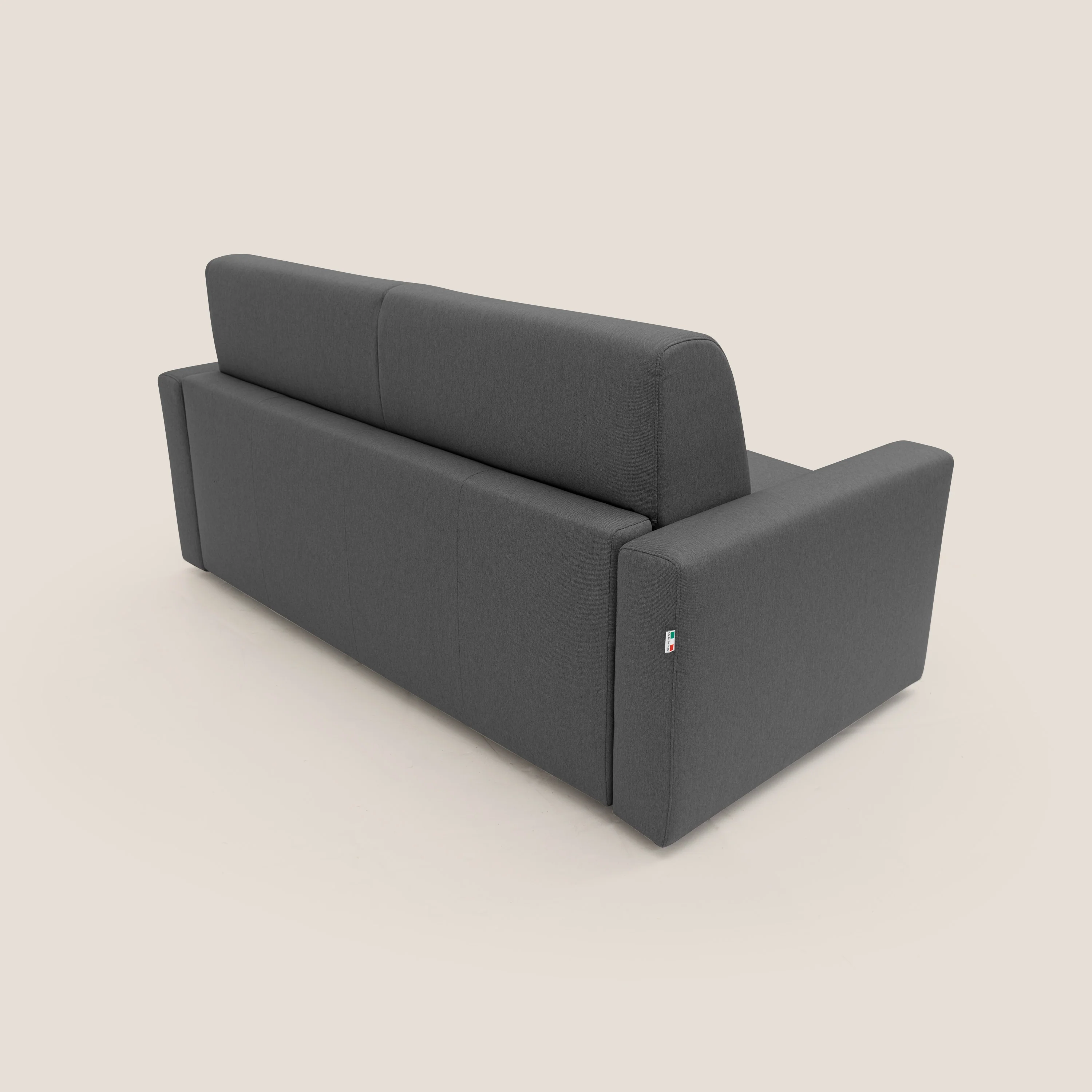 Kansas Canapé lit convertible h20 cm en tissu imperméable T13 anthracite - Image 11