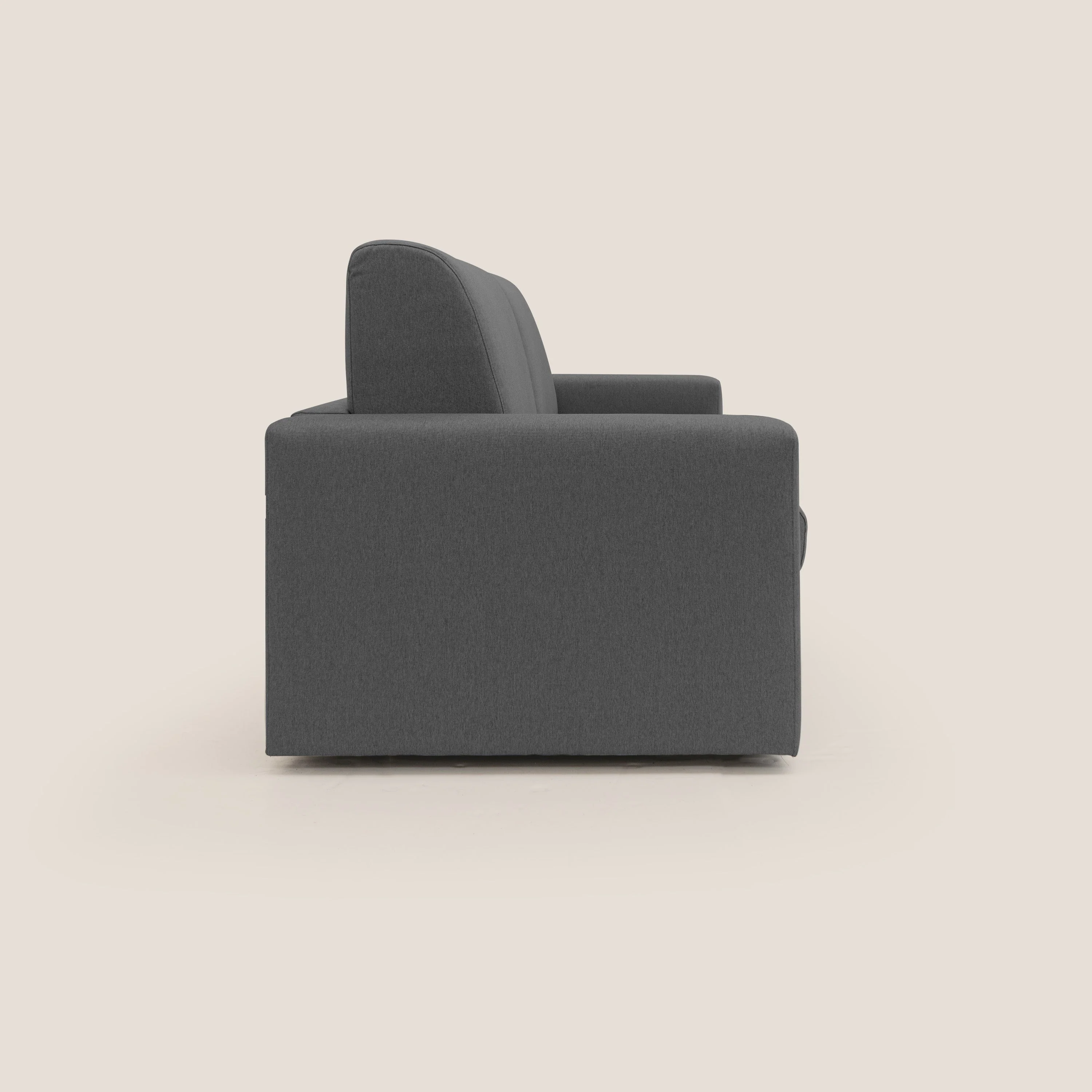 Kansas Canapé lit convertible h20 cm en tissu imperméable T13 anthracite - Image 8