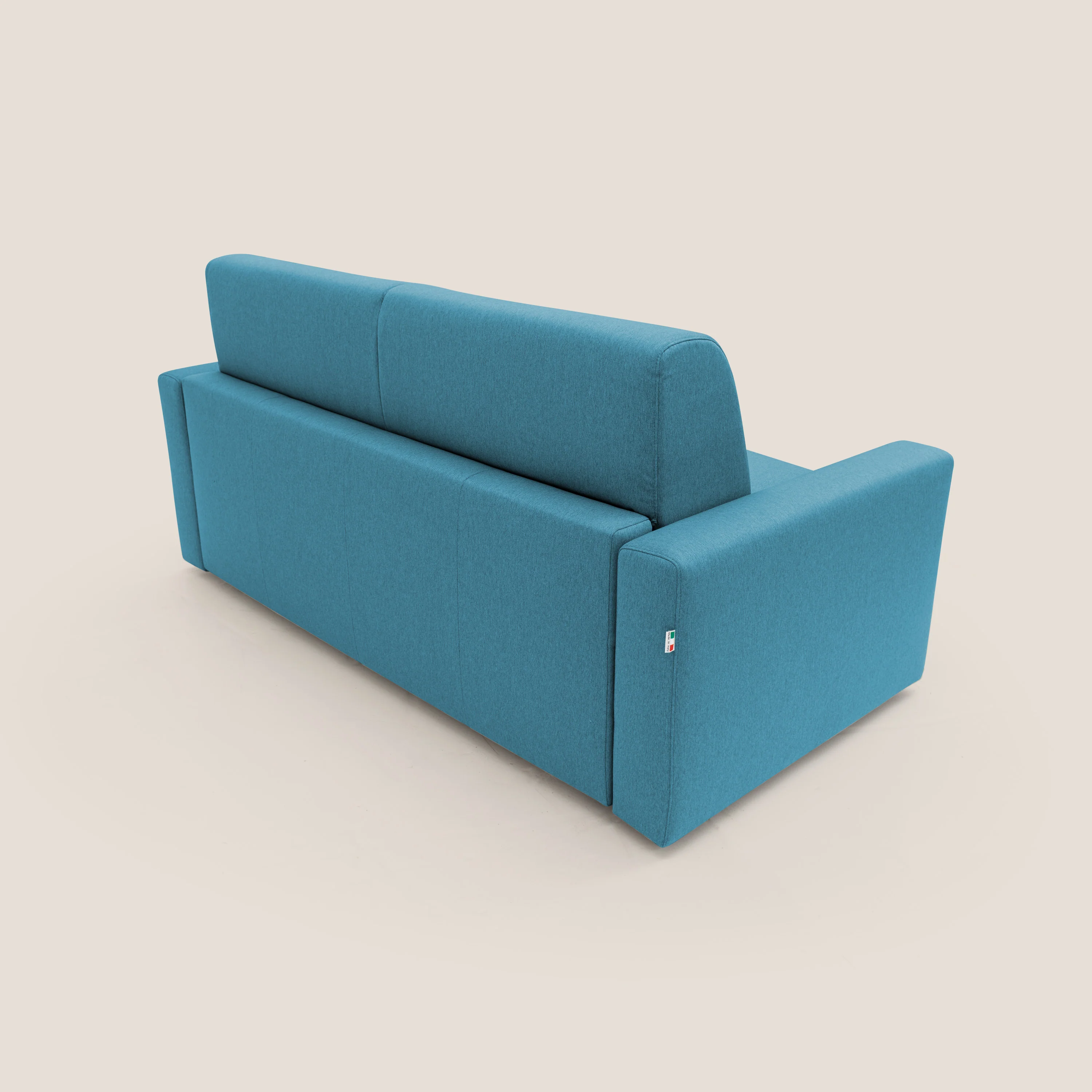 Kansas Canapé lit convertible h20 cm en tissu imperméable T13 bleu ciel - Image 11