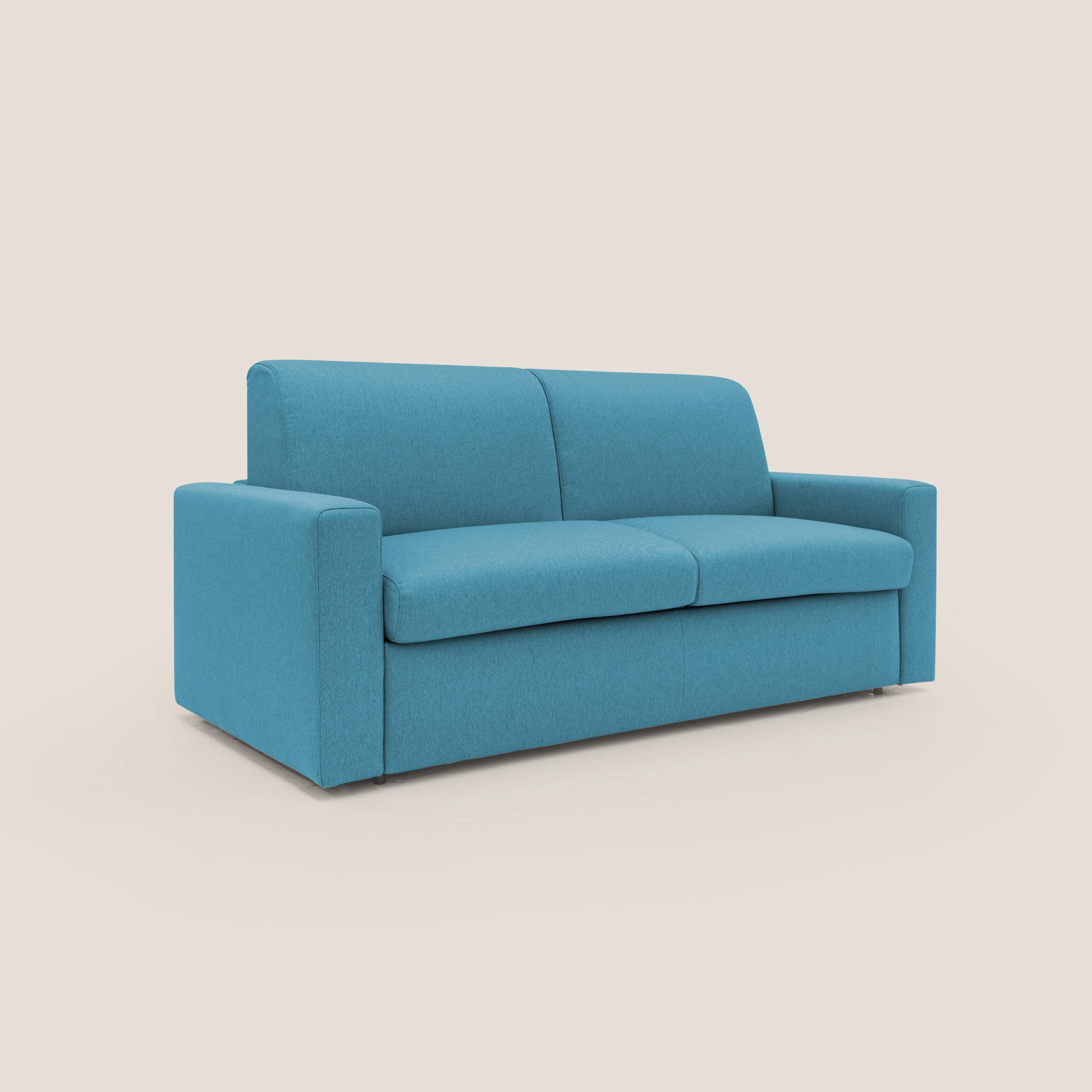 Kansas Canapé lit convertible h20 cm en tissu imperméable T13 bleu ciel - Image 4