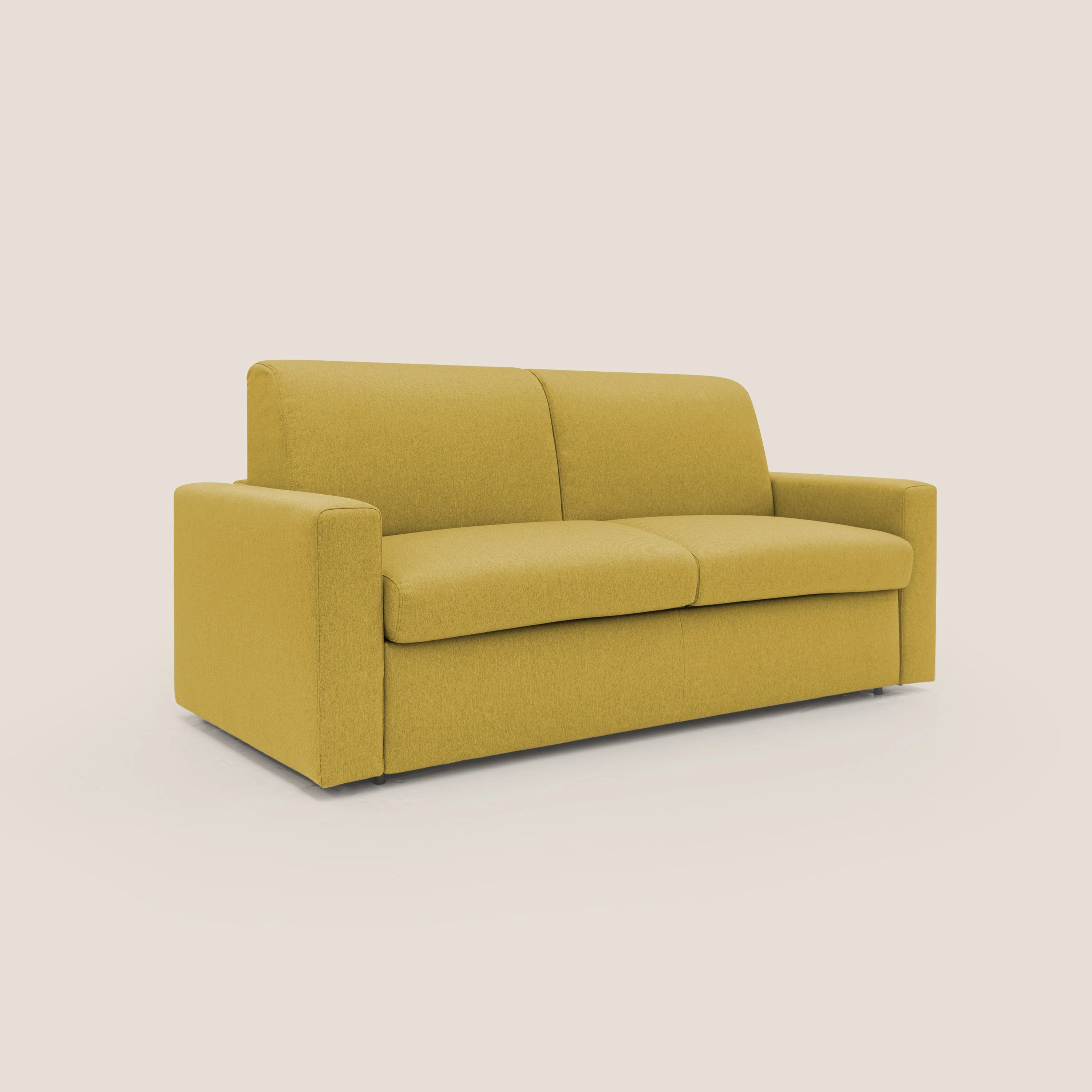 Kansas Canapé lit convertible h20 cm en tissu imperméable T13 jaune - Image 4