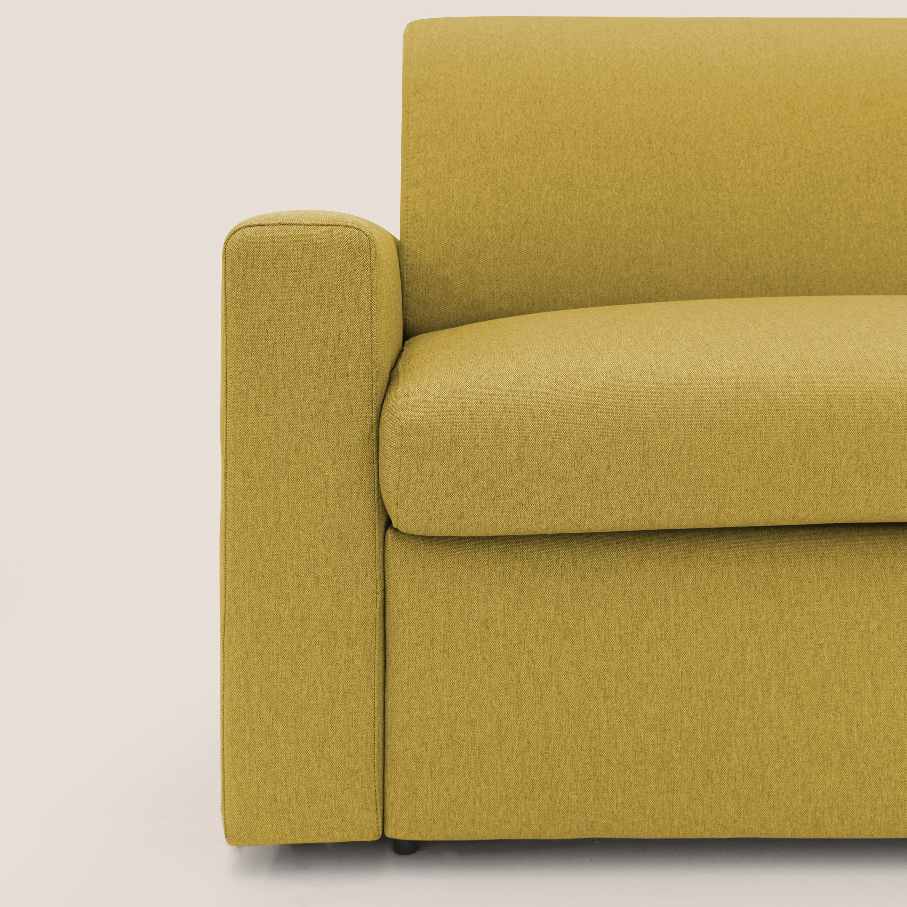 Kansas Canapé lit convertible h20 cm en tissu imperméable T13 jaune - Image 6