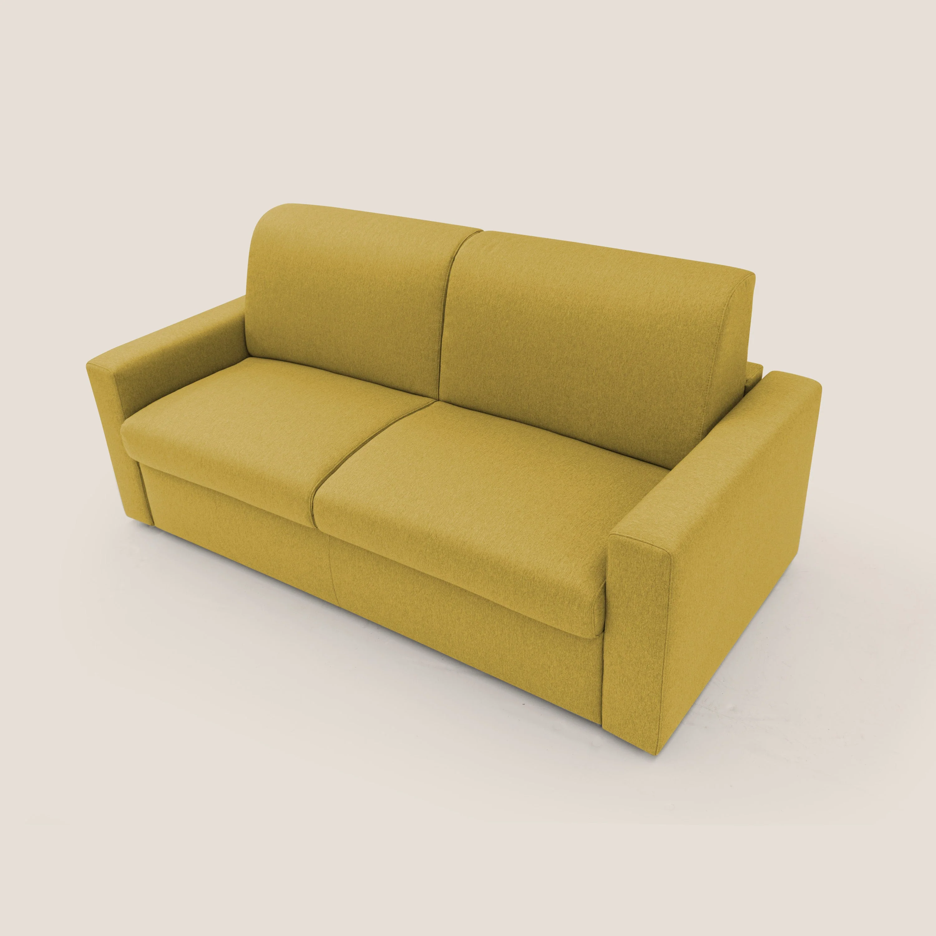 Kansas Canapé lit convertible h20 cm en tissu imperméable T13 jaune - Image 7