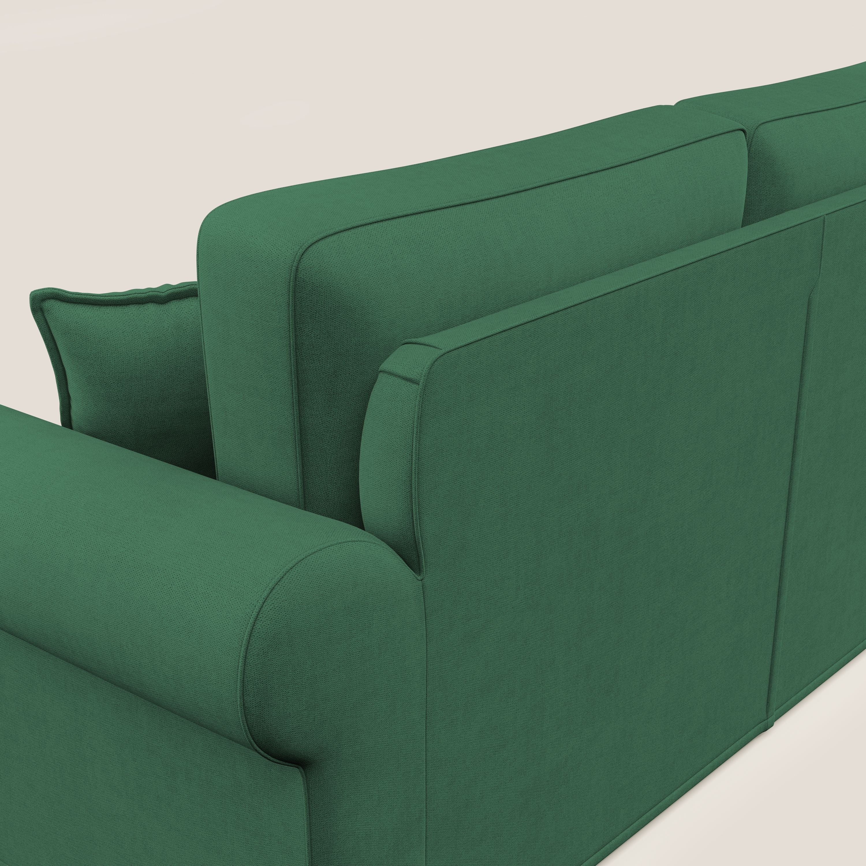 Lady canapé classique en plume d'oie réalisé avec un tissu imperméable T02 vert - Image 6
