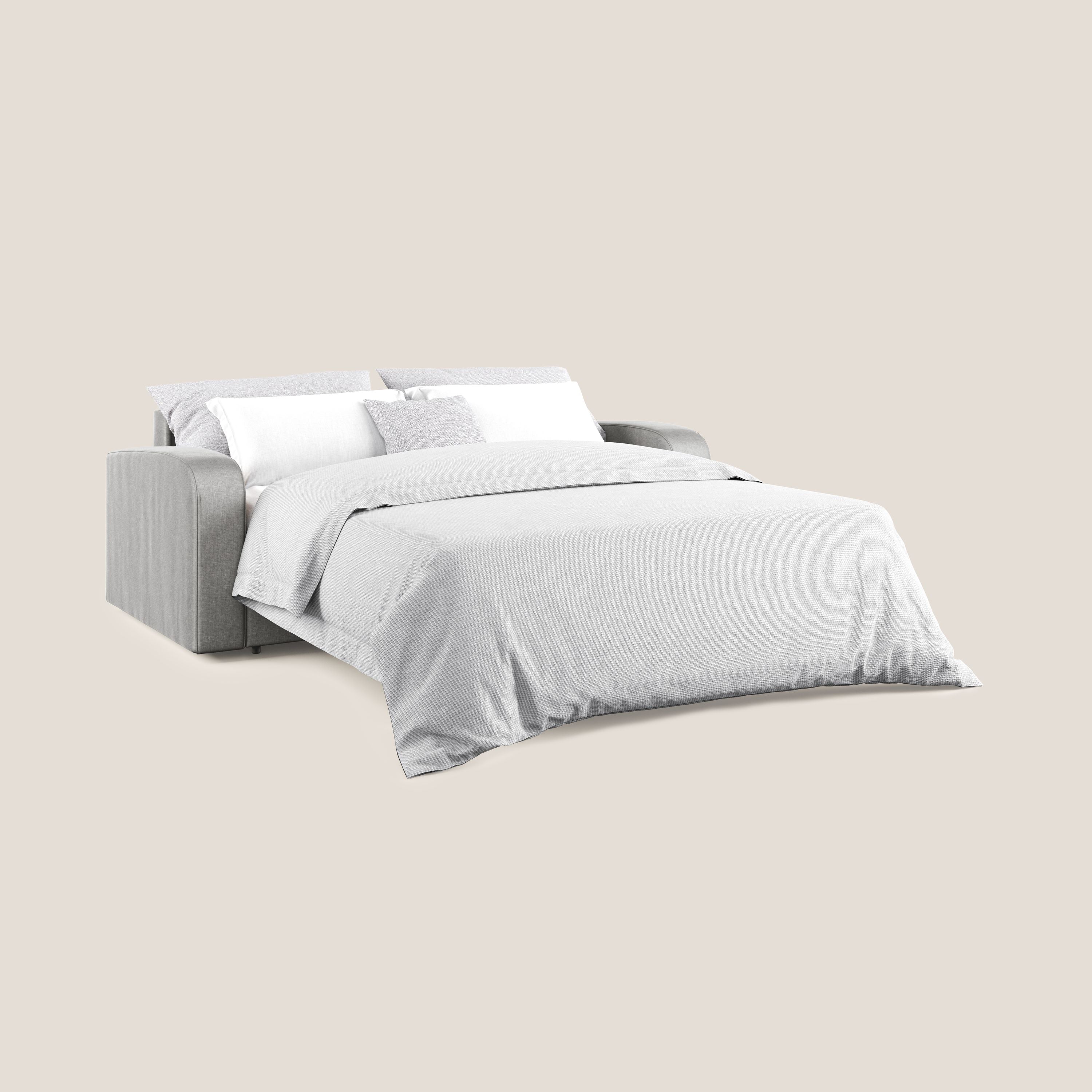 Lebron canapé lit convertible en VELOURS T01 gris - Image 2