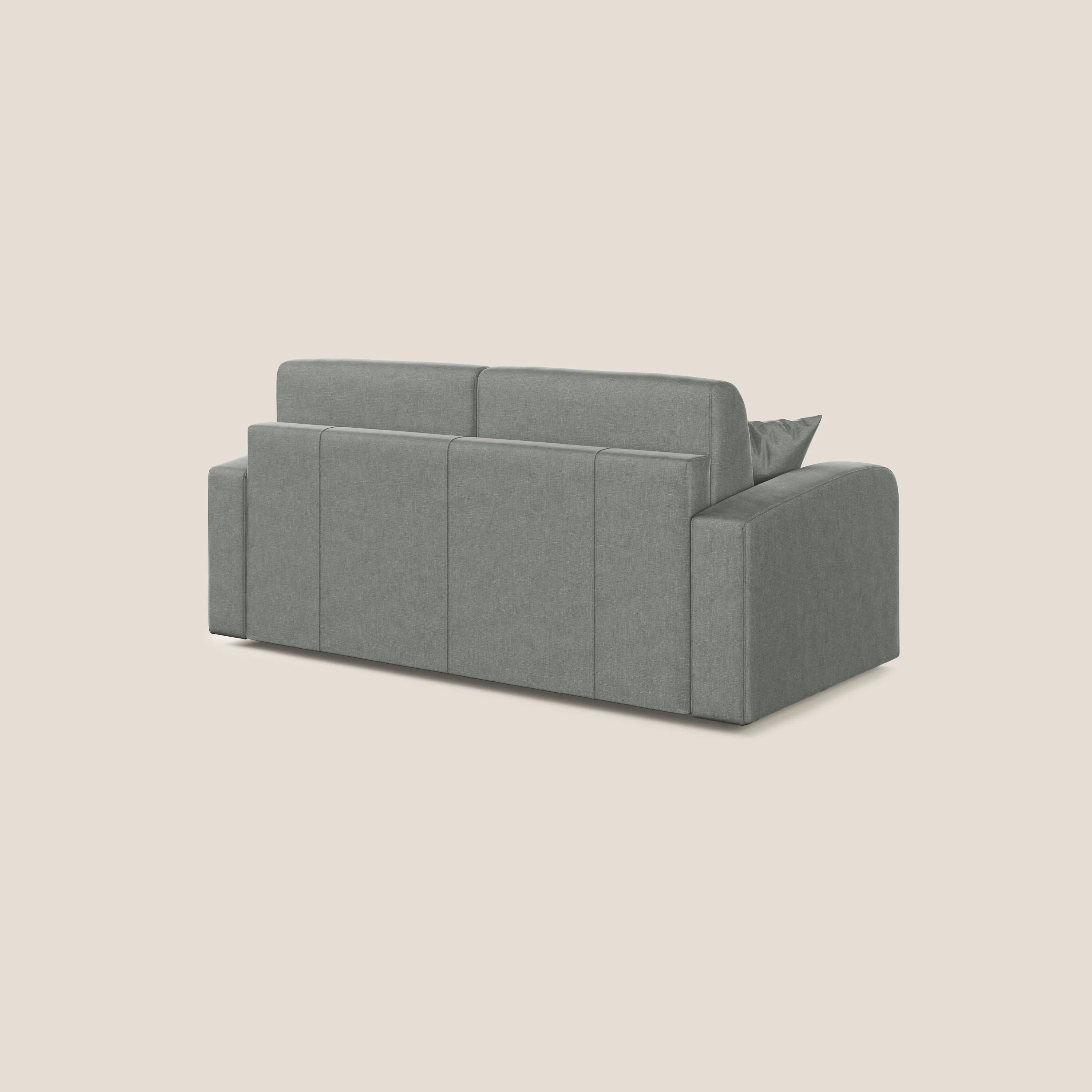 Lebron canapé lit convertible en VELOURS T01 gris clair - Image 5
