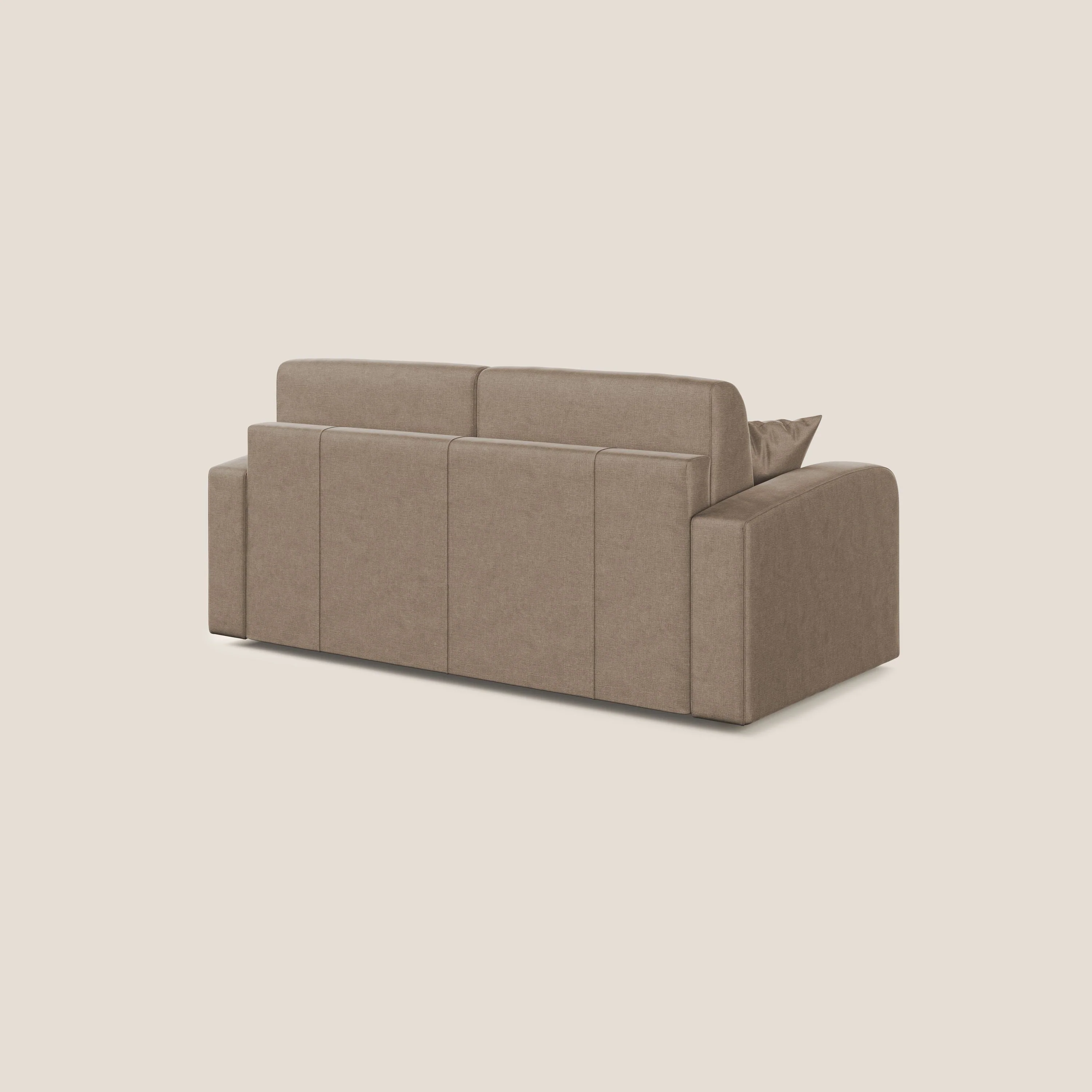 Lebron canapé lit convertible en VELOURS T01 marron - Image 5