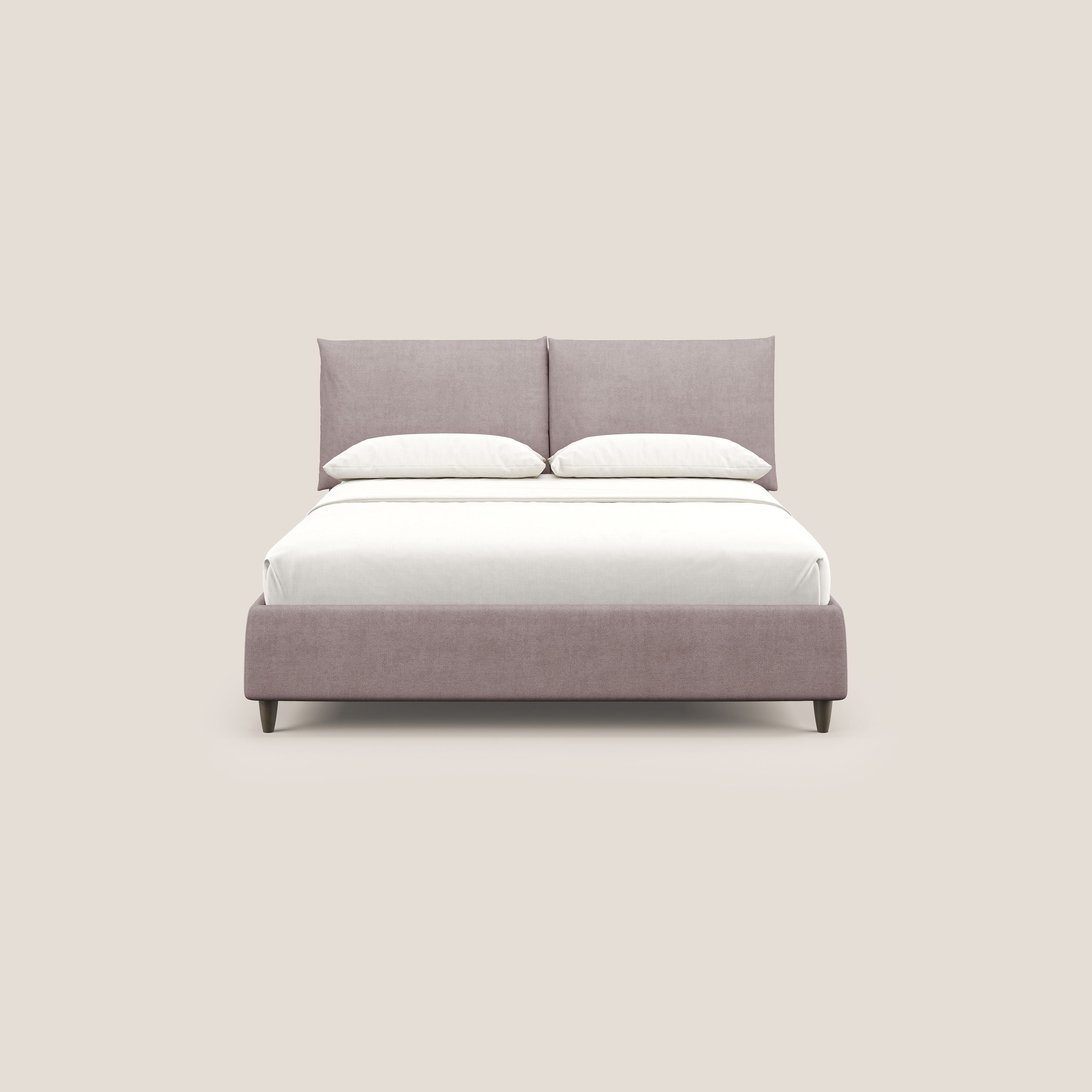 Mariana lit coffre avec coussins en tissu imperméable T02 rose - Image 3