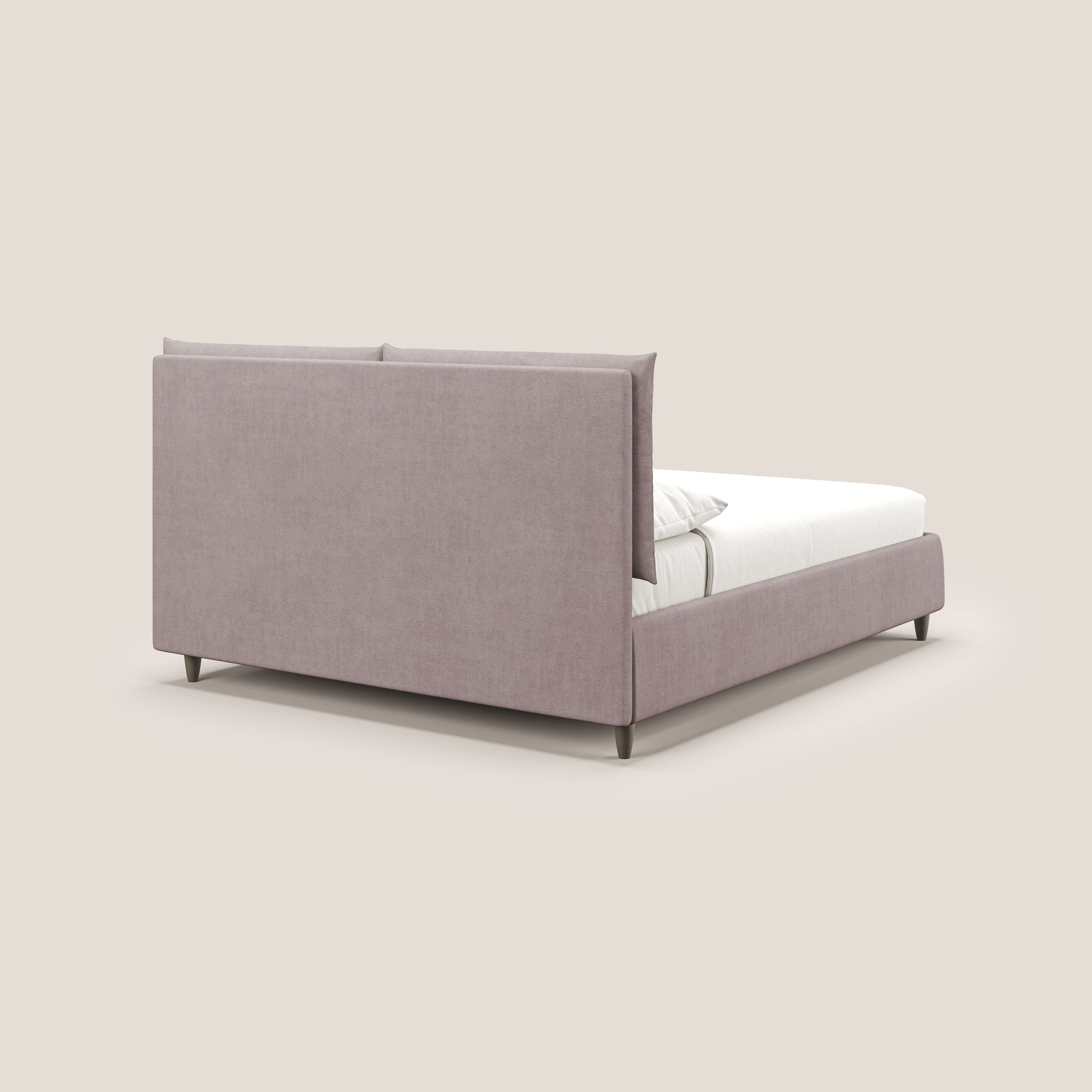 Mariana lit coffre avec coussins en tissu imperméable T02 rose - Image 5