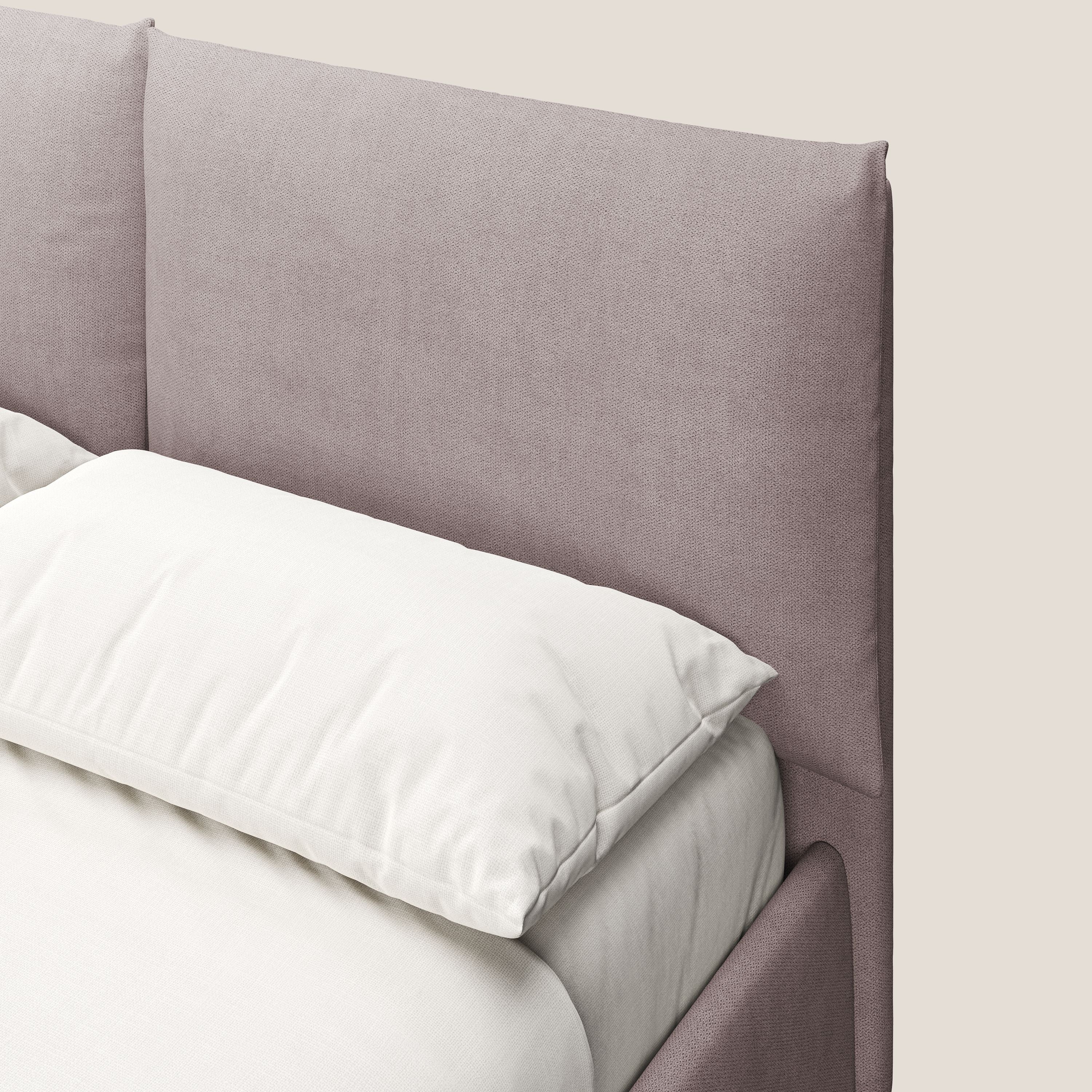Mariana lit coffre avec coussins en tissu imperméable T02 rose - Image 6