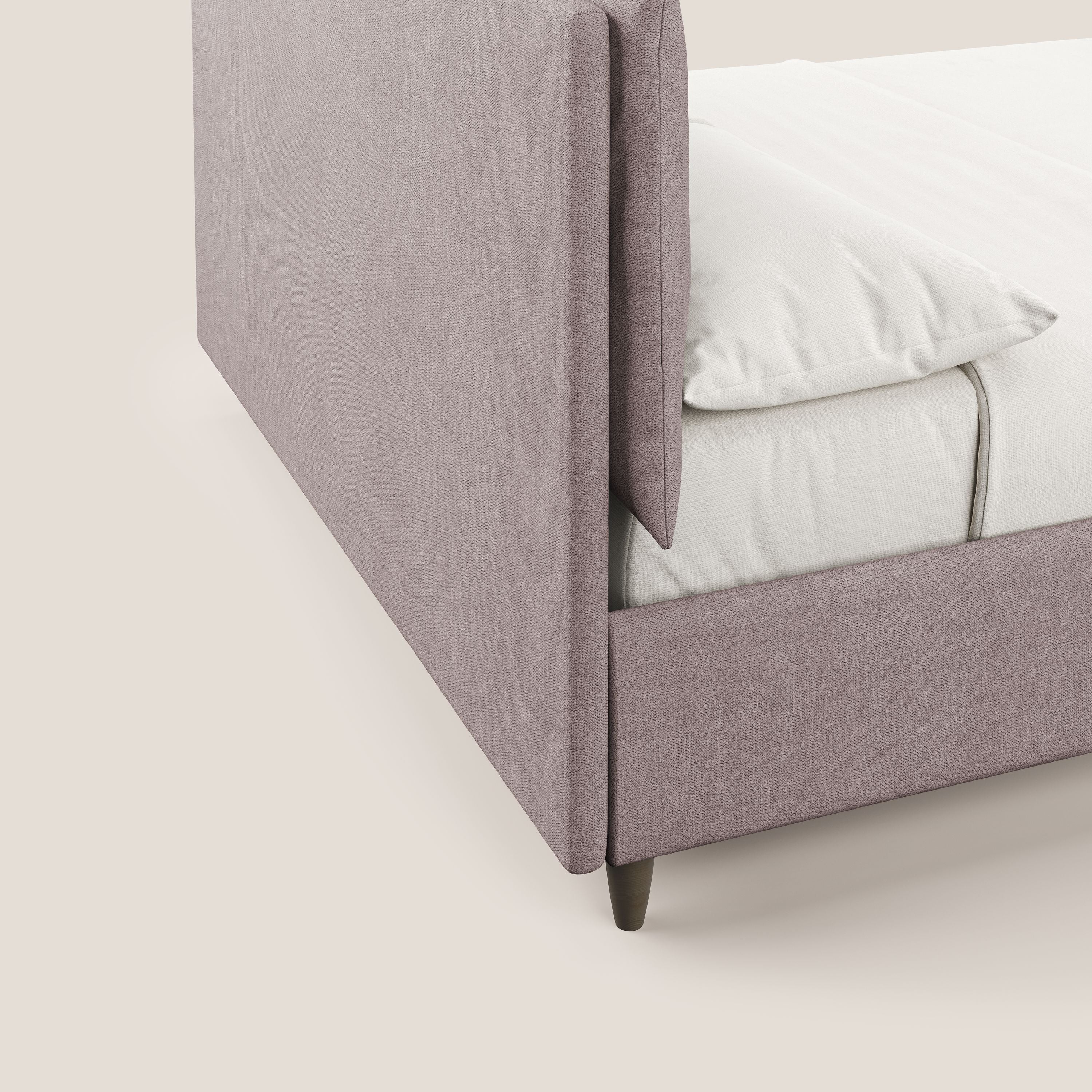 Mariana lit coffre avec coussins en tissu imperméable T02 rose - Image 7
