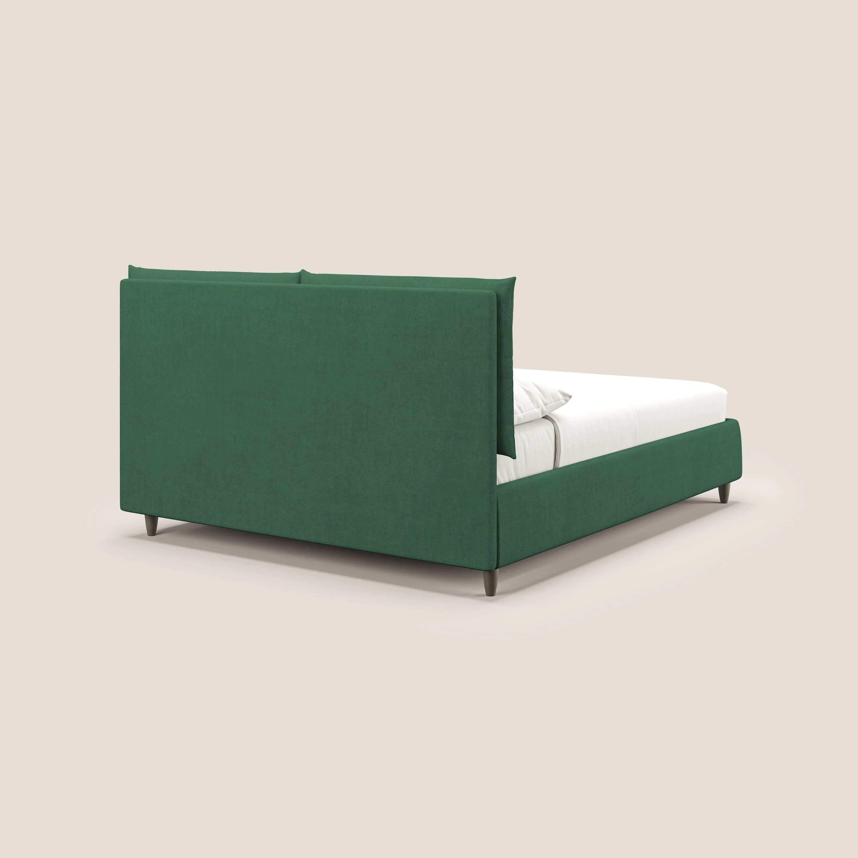 Mariana lit coffre avec coussins en tissu imperméable T02 vert - Image 5