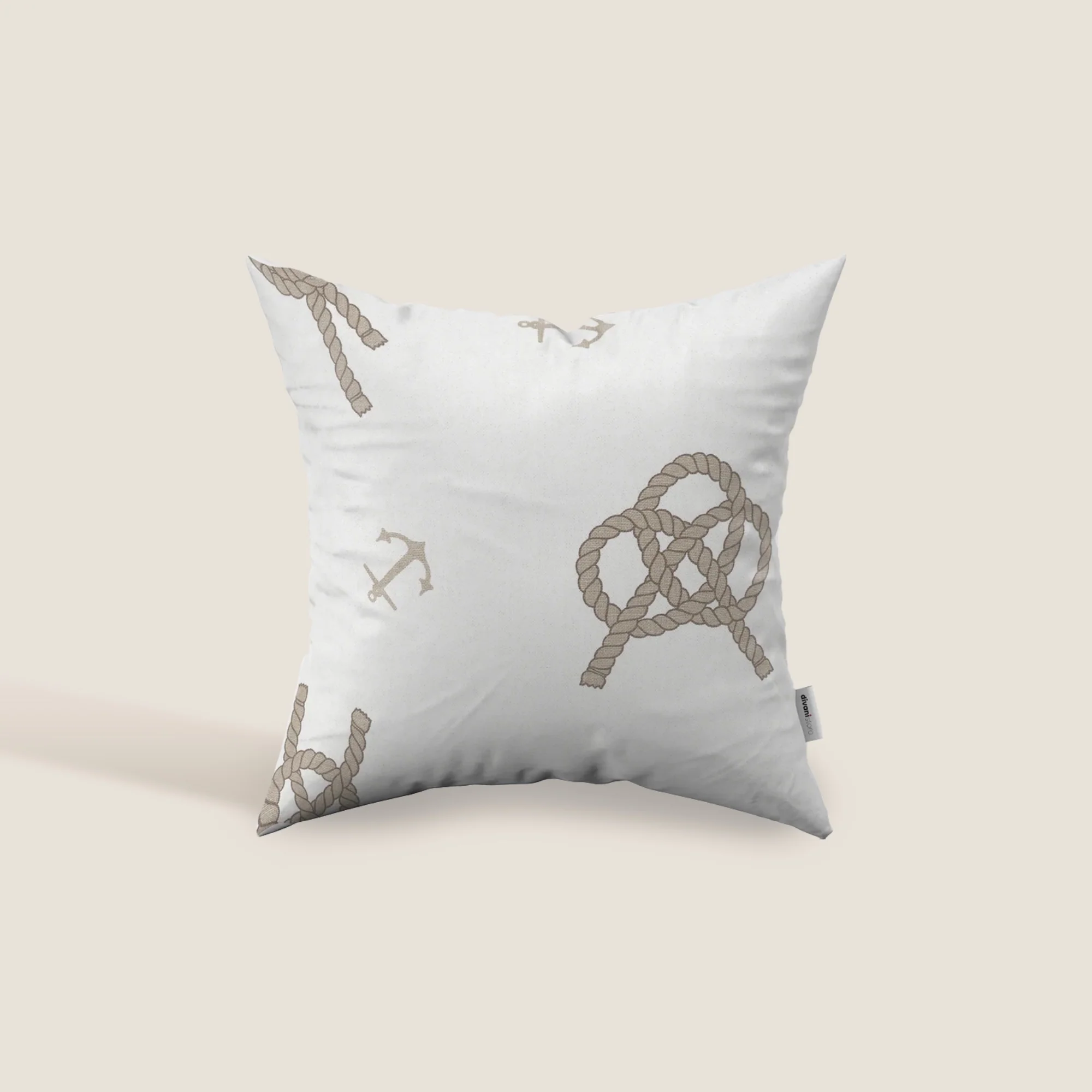 Marino coussins fantaisie style marin en coton