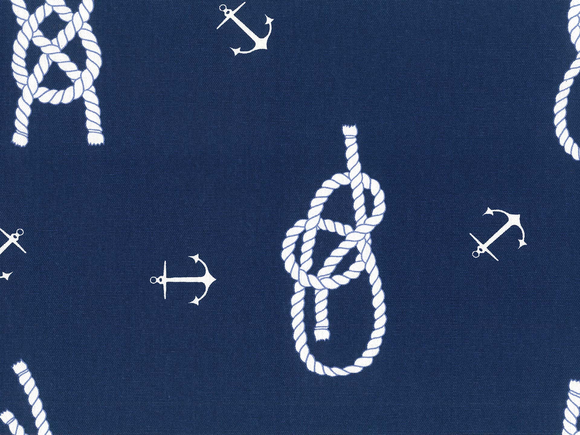 Marino coussins fantaisie style marin en coton bleu - Image 2