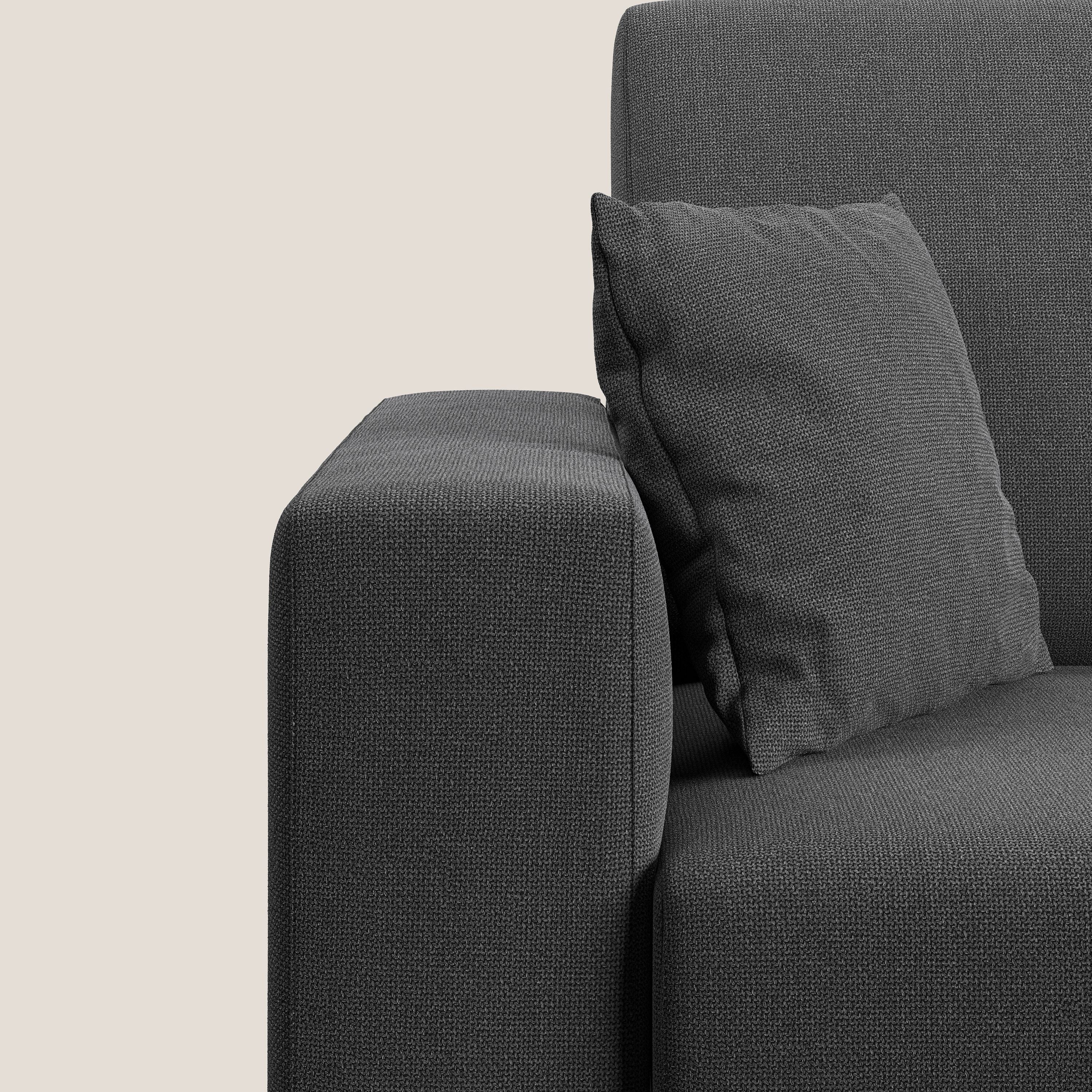 Marte canapé en tissu détachable et imperméable T08 anthracite - Image 7