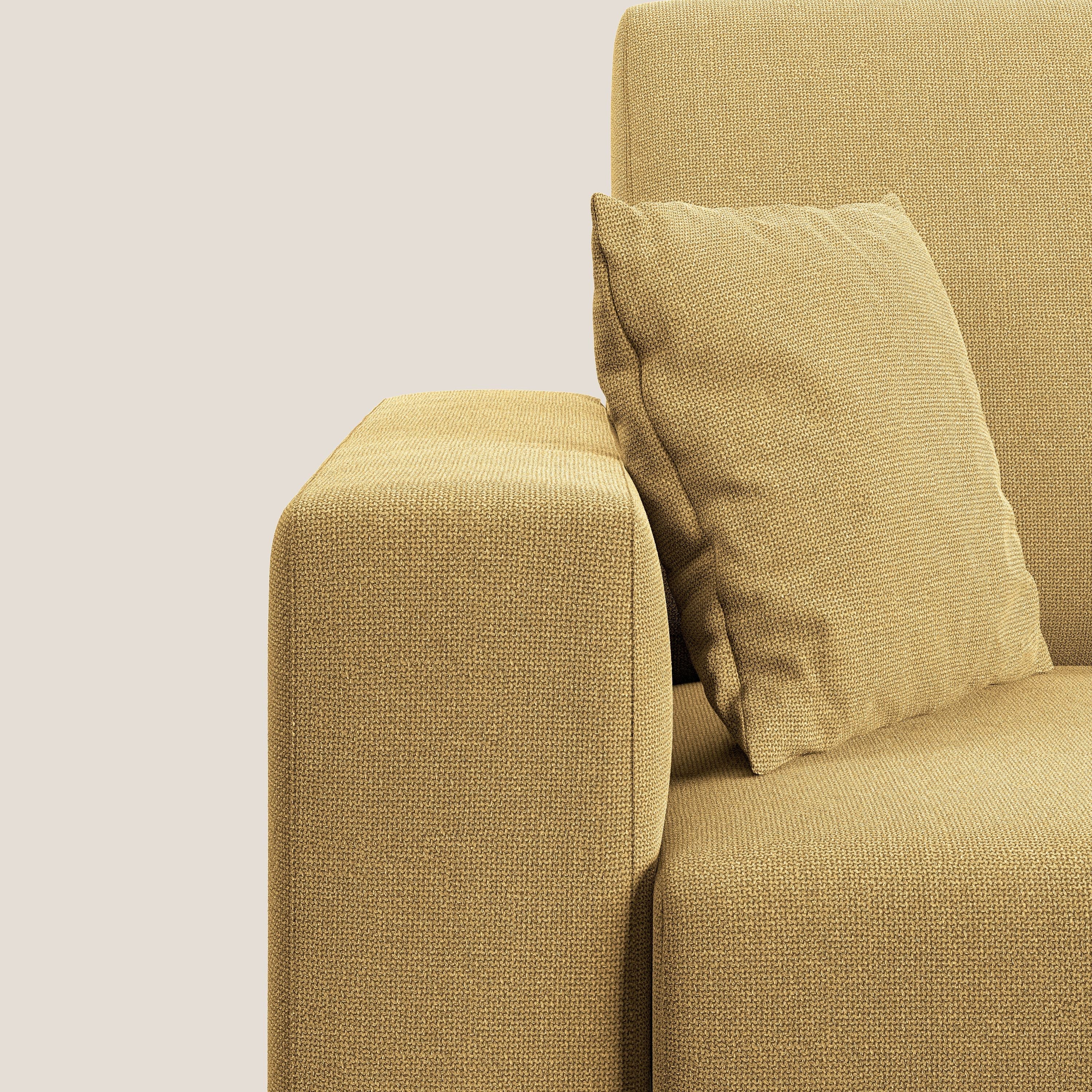 Marte canapé en tissu détachable et imperméable T08 jaune - Image 6