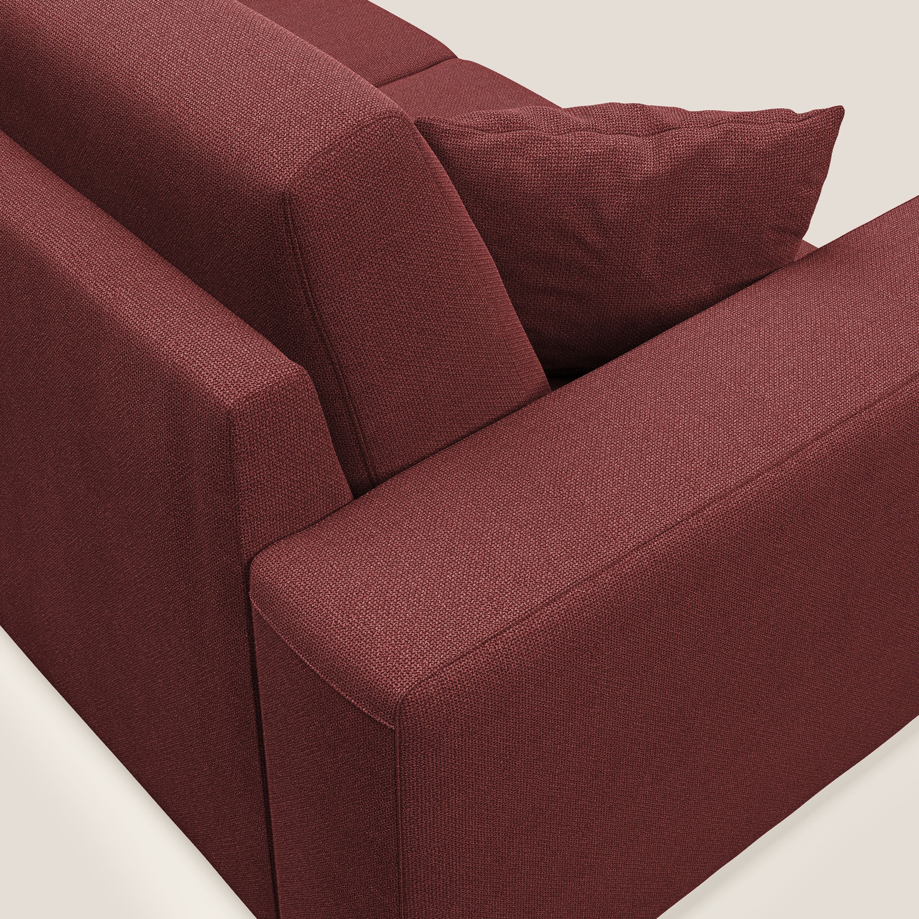 Marte canapé en tissu détachable et imperméable T08 rouge - Image 6