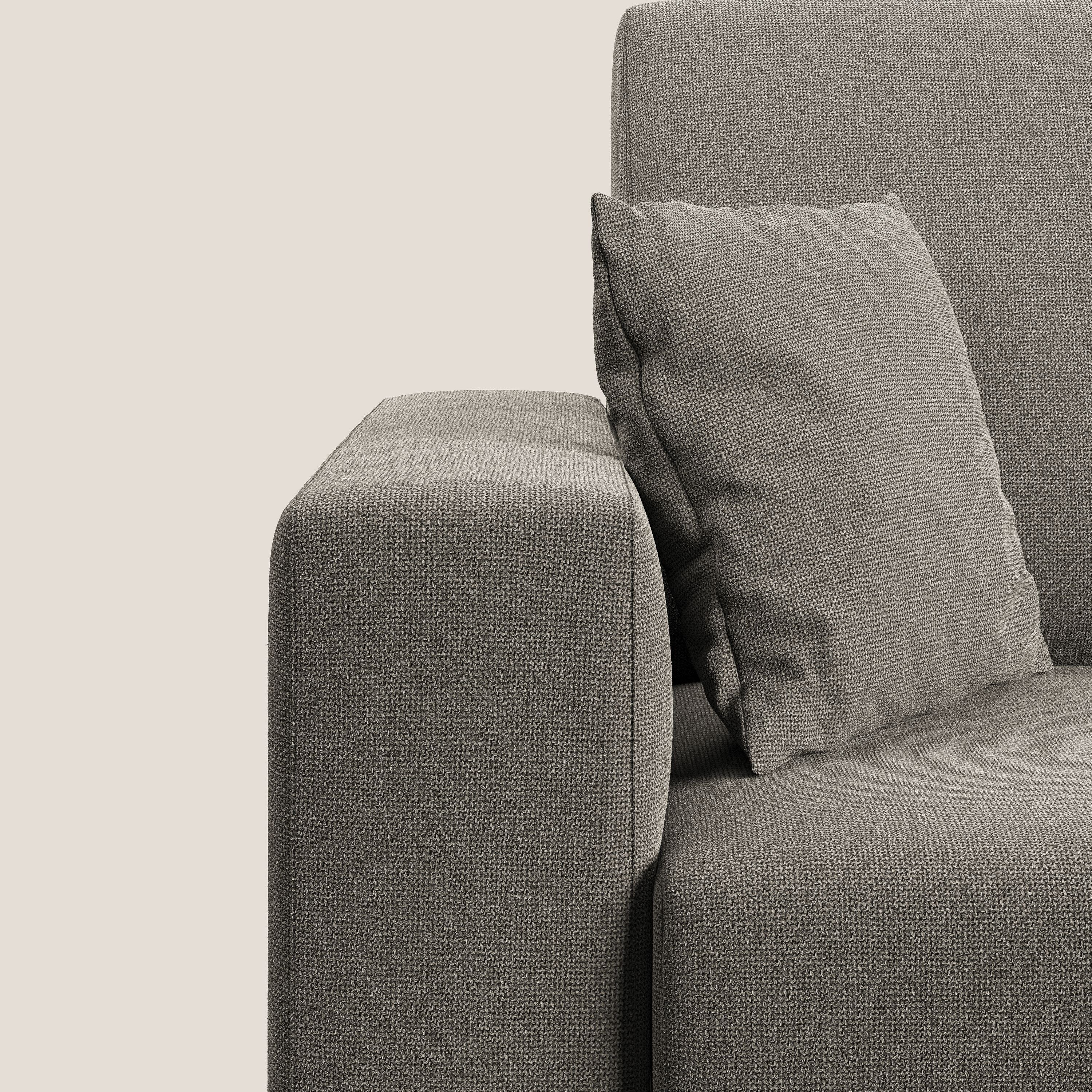 Marte canapé en tissu détachable et imperméable T08 Taupe tortora - Image 7