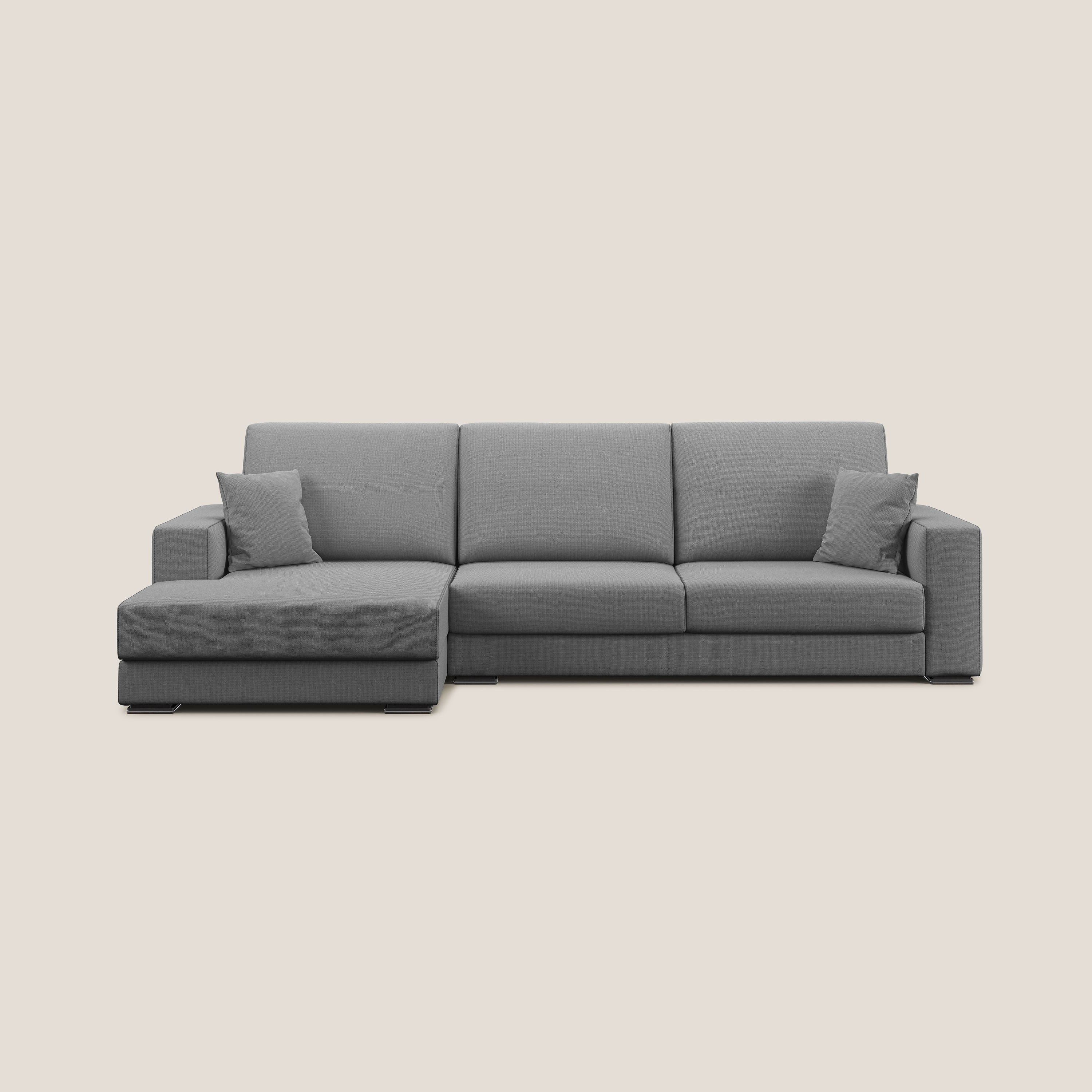 Marte canapé d'angle en tissu détachable et imperméable T08 gris - Image 9
