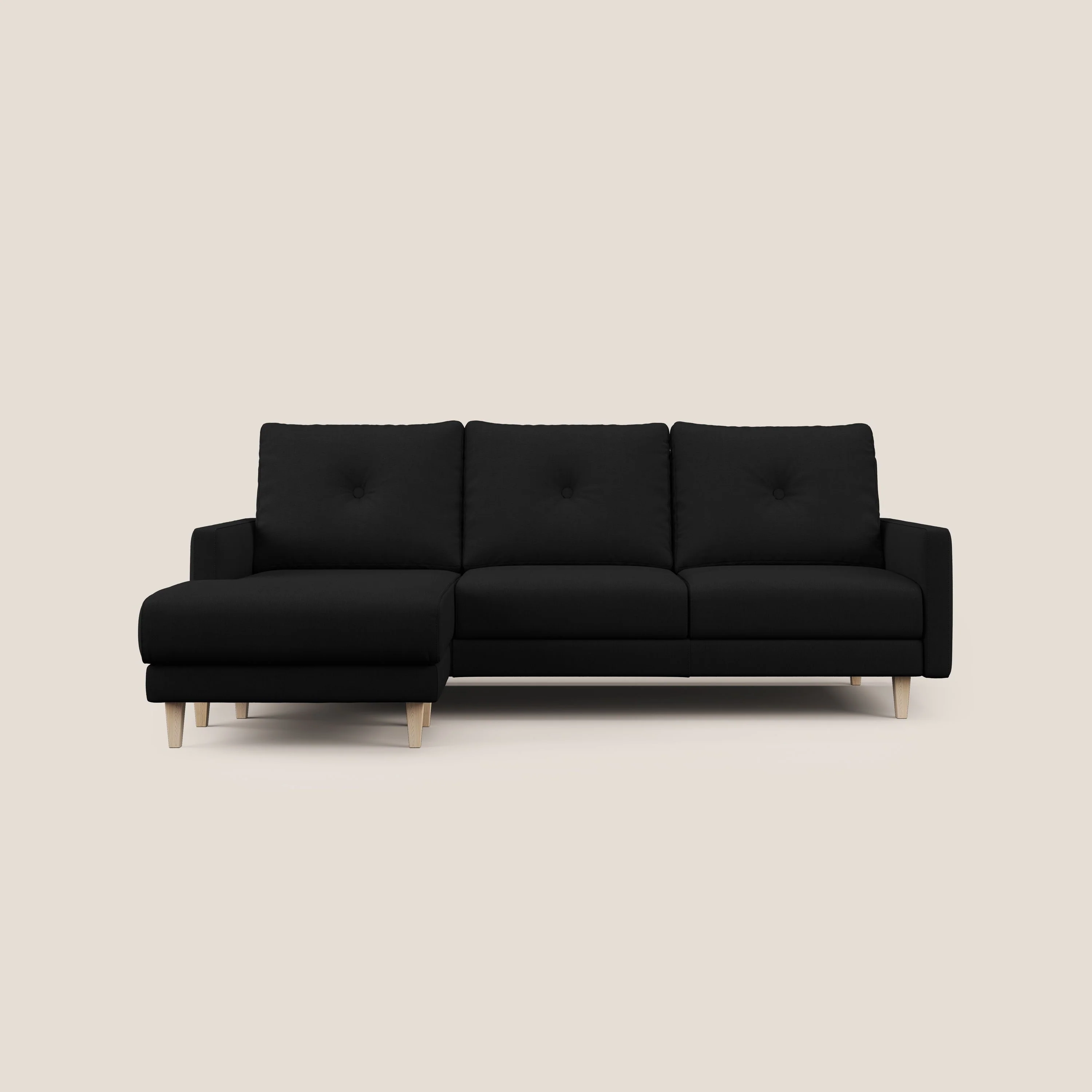 Matisse canapé d'angle avec assises coulissantes et dossier en duvet d'oie en tissu détachable T17 - Image 10