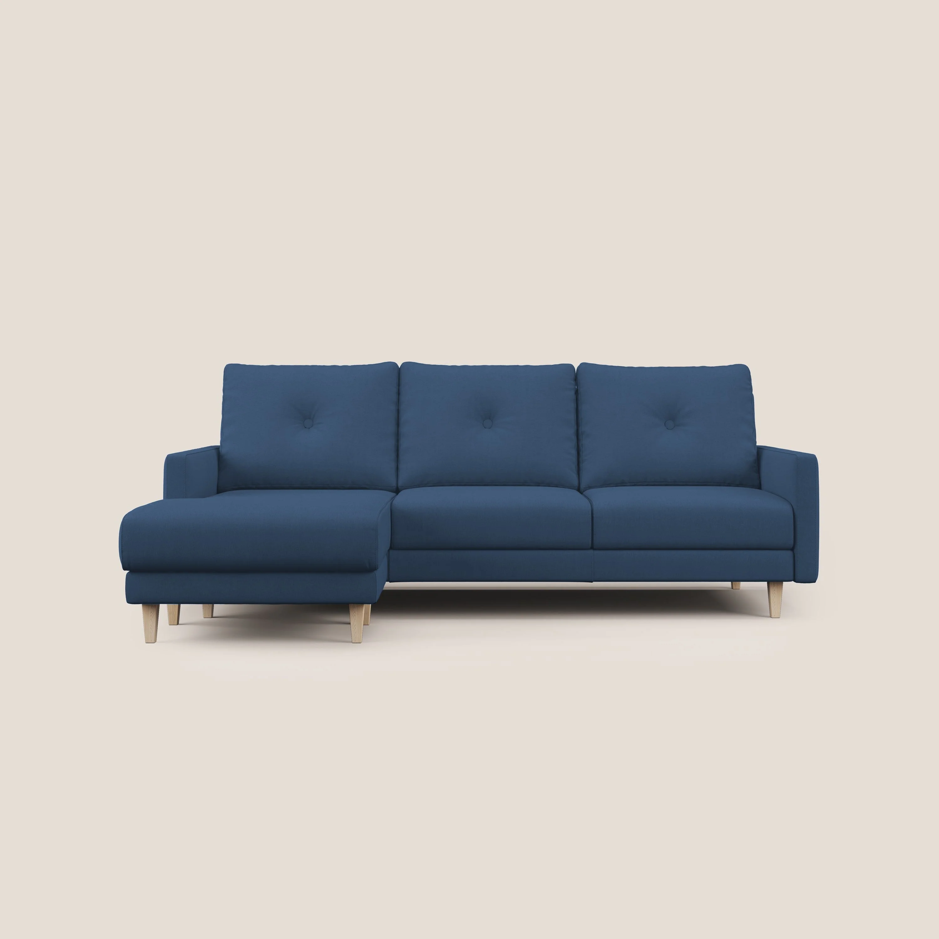 Matisse canapé d'angle avec assises coulissantes et dossier en duvet d'oie en tissu détachable T17 - Image 10