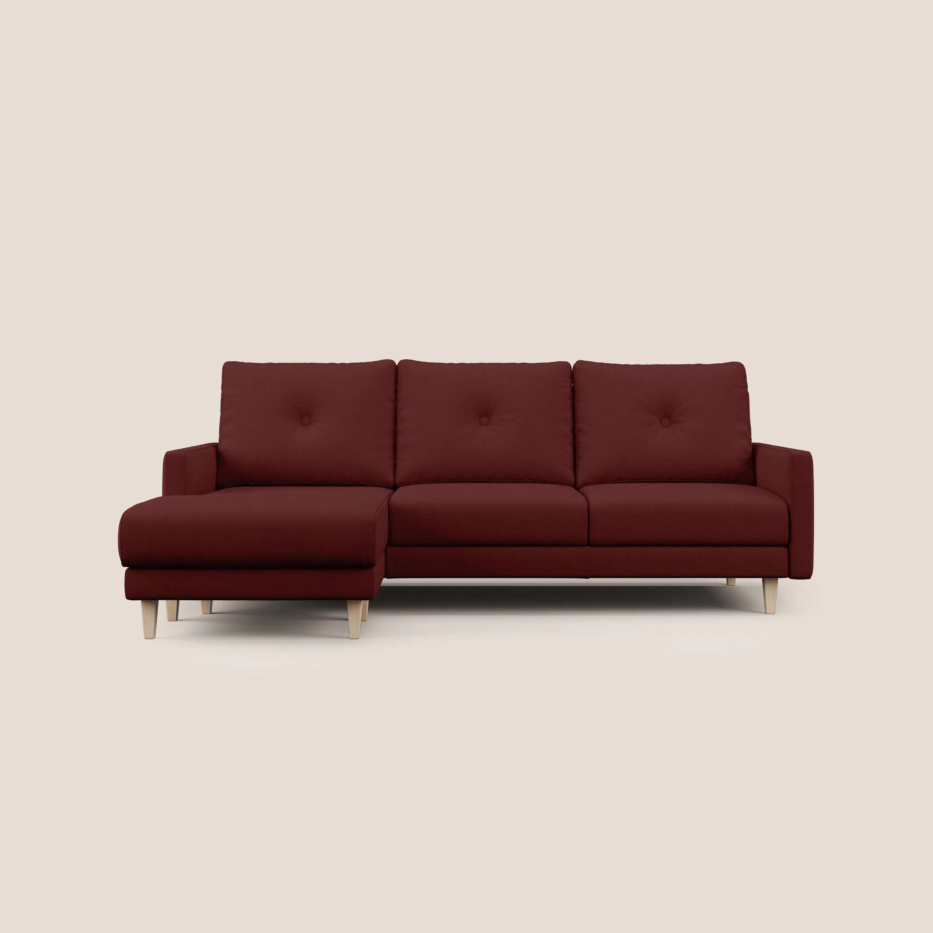 Matisse canapé d'angle avec assises coulissantes et dossier en duvet d'oie en tissu détachable T17 - Image 10
