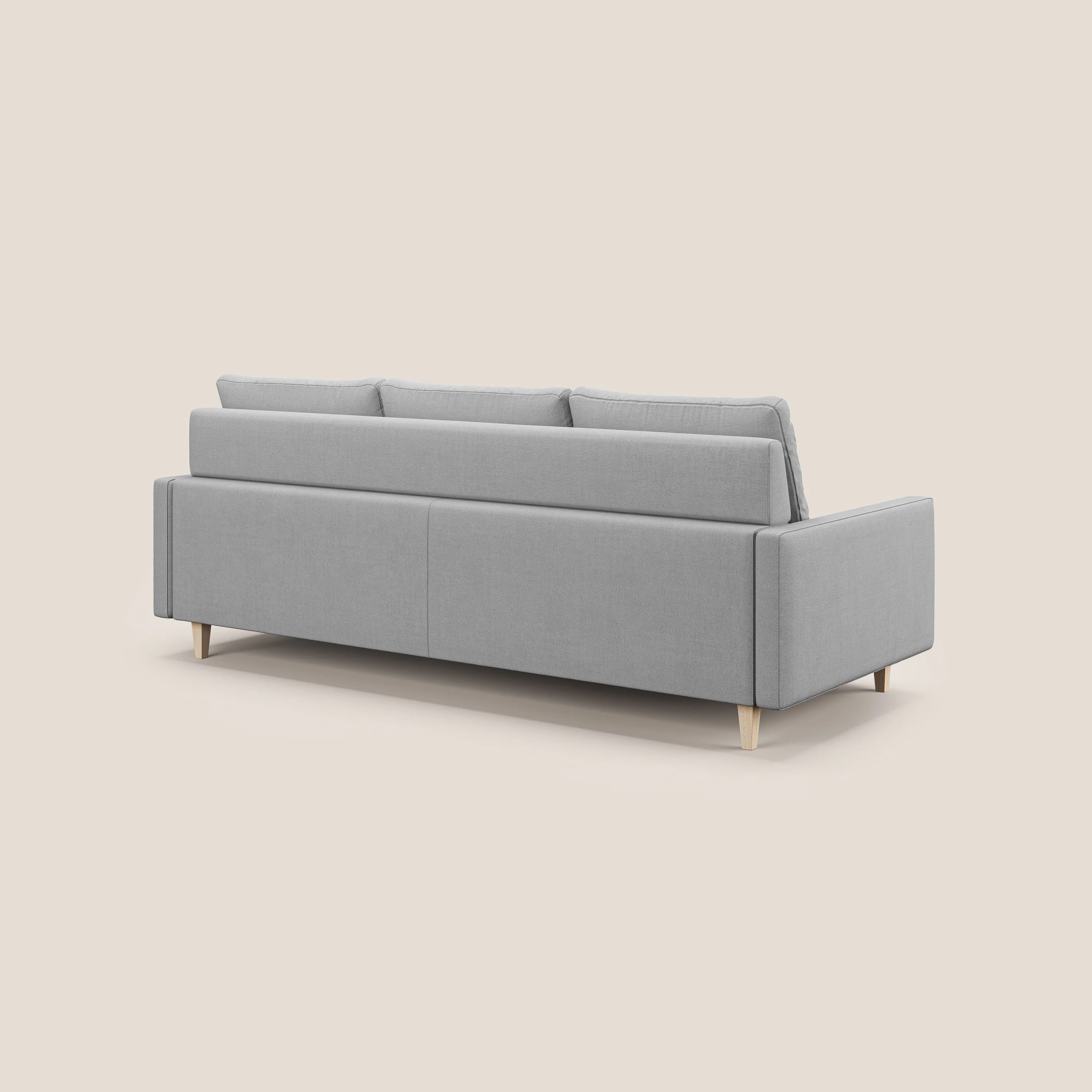 Matisse canapé d'angle avec assises coulissantes et dossier en duvet d'oie en tissu détachable T17 - Image 5