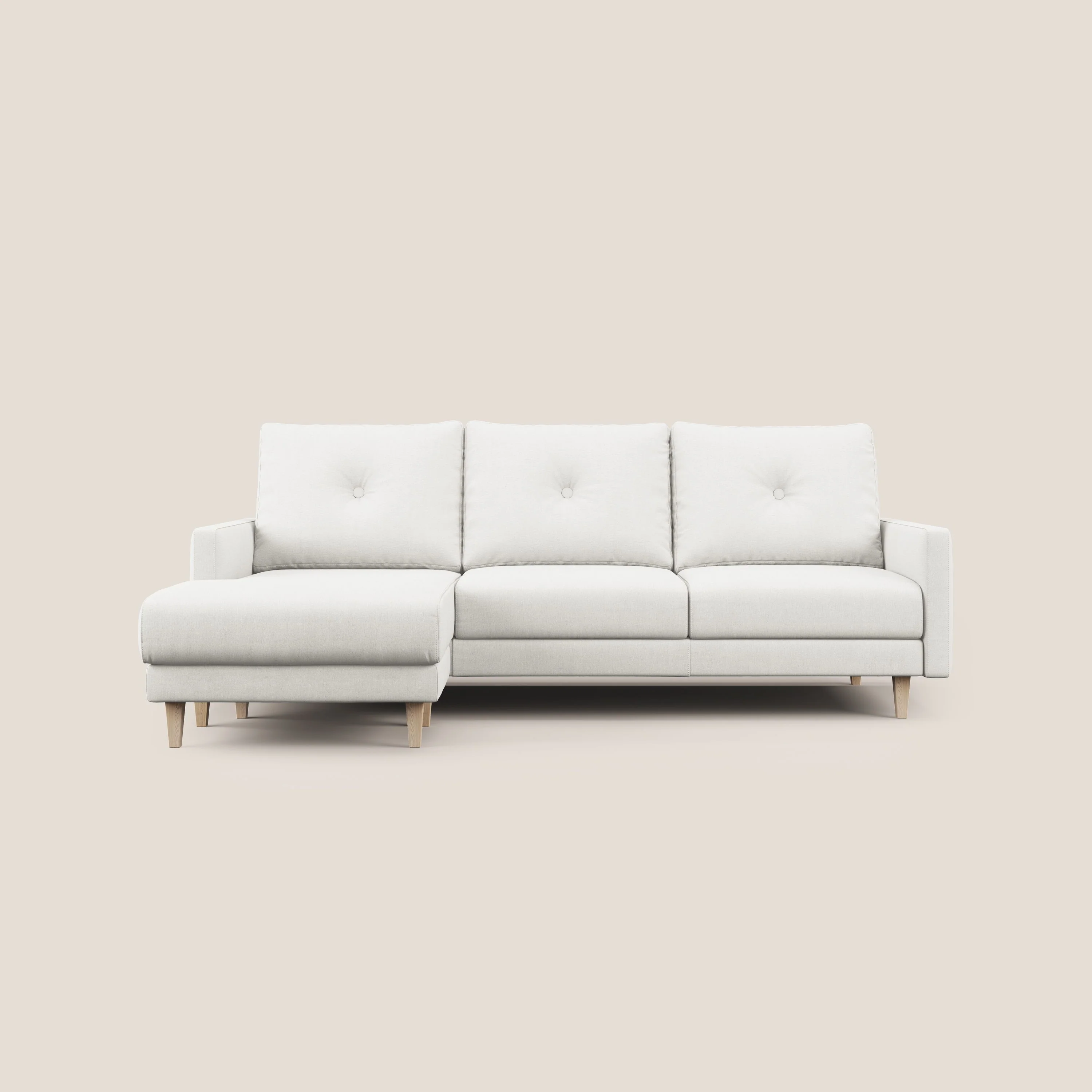 Matisse canapé d'angle avec assises coulissantes et dossier en duvet d'oie en tissu détachable T17 - Image 10