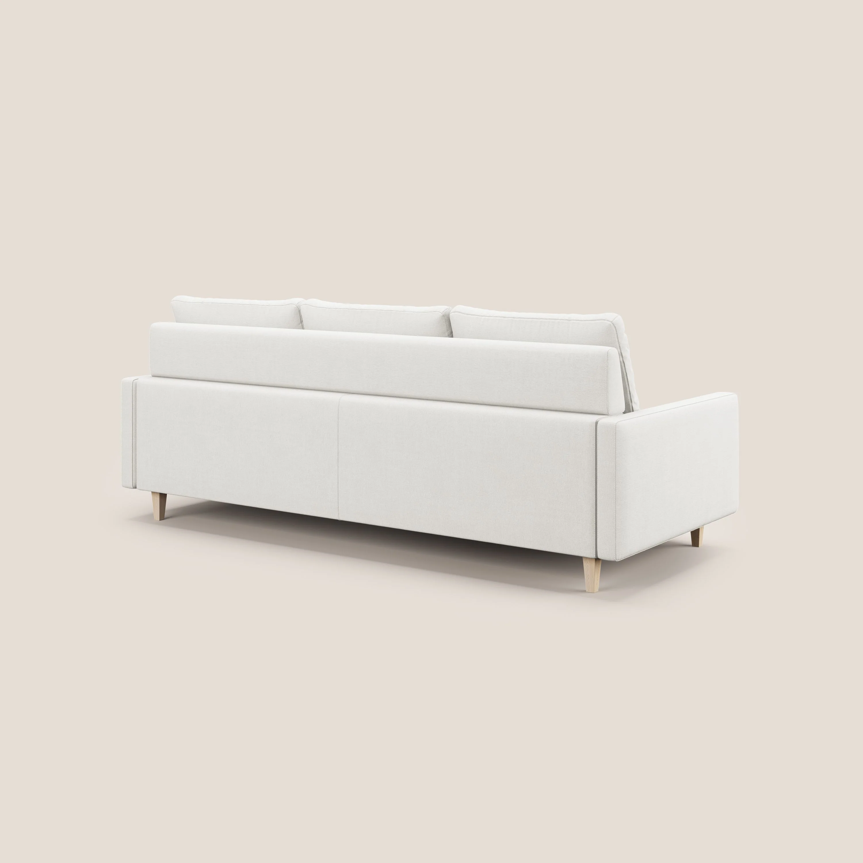 Matisse canapé d'angle avec assises coulissantes et dossier en duvet d'oie en tissu détachable T17 - Image 5