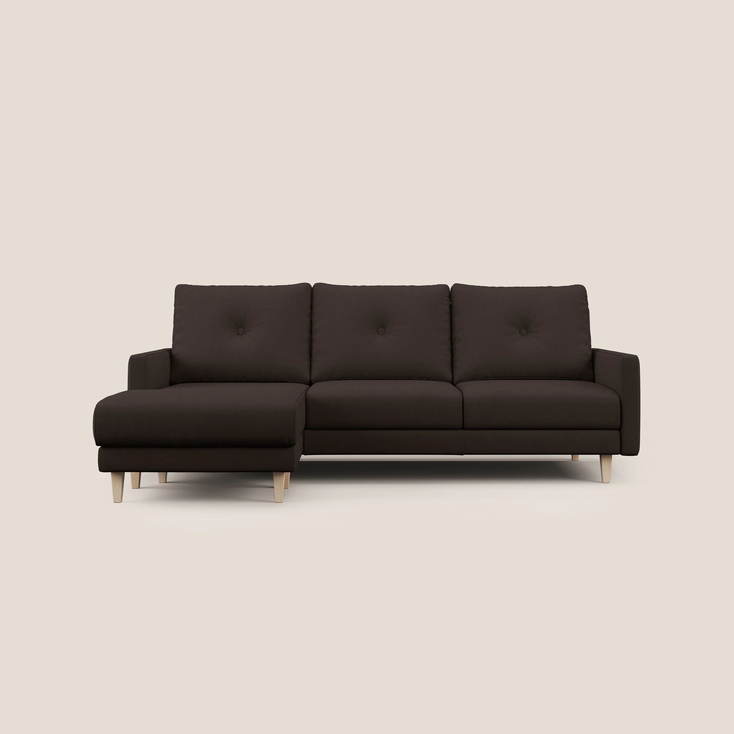 Matisse canapé d'angle avec assises coulissantes et dossier en duvet d'oie en tissu détachable T17 - Image 10