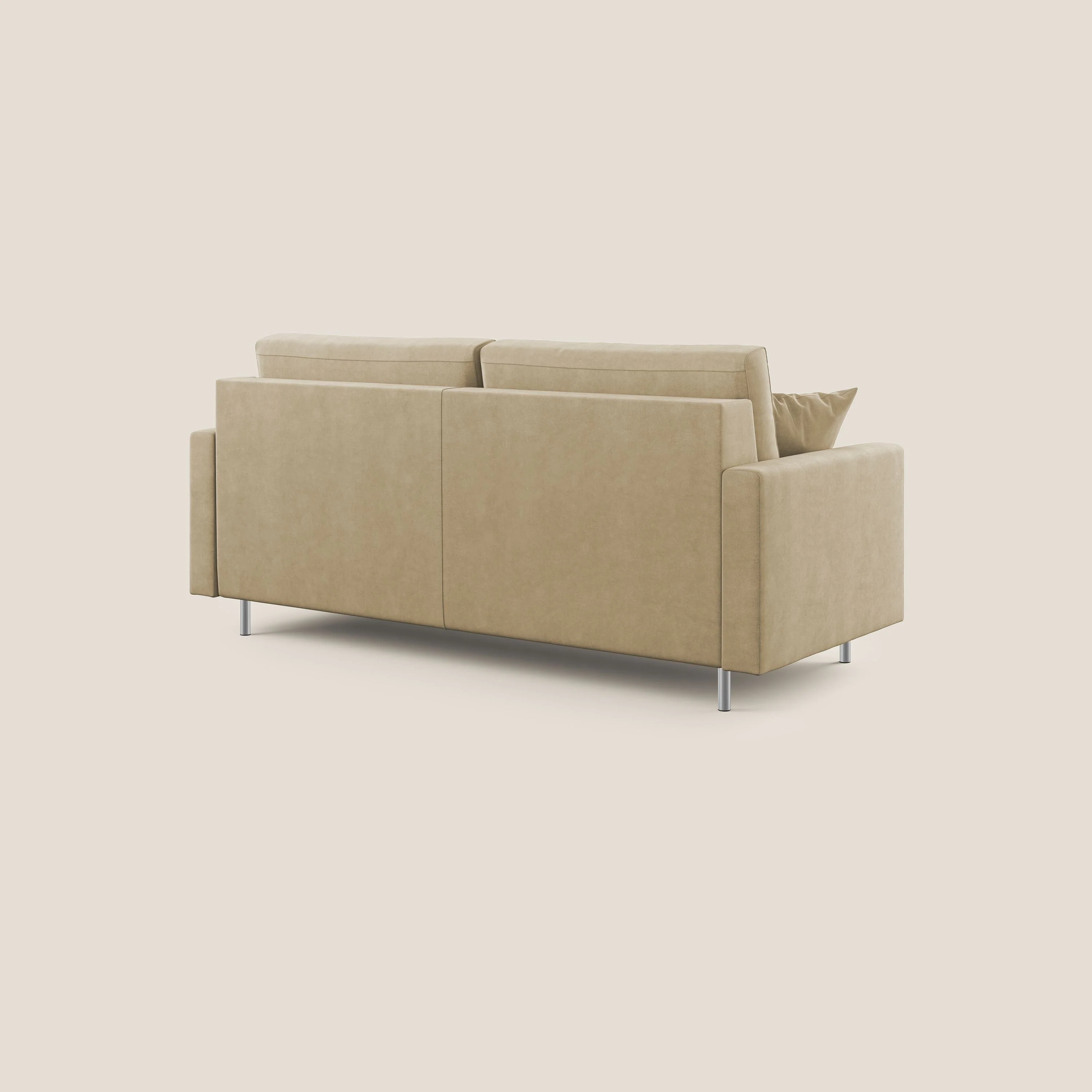 Megan canapé convertible en microfibre détachable T11 beige - Image 5
