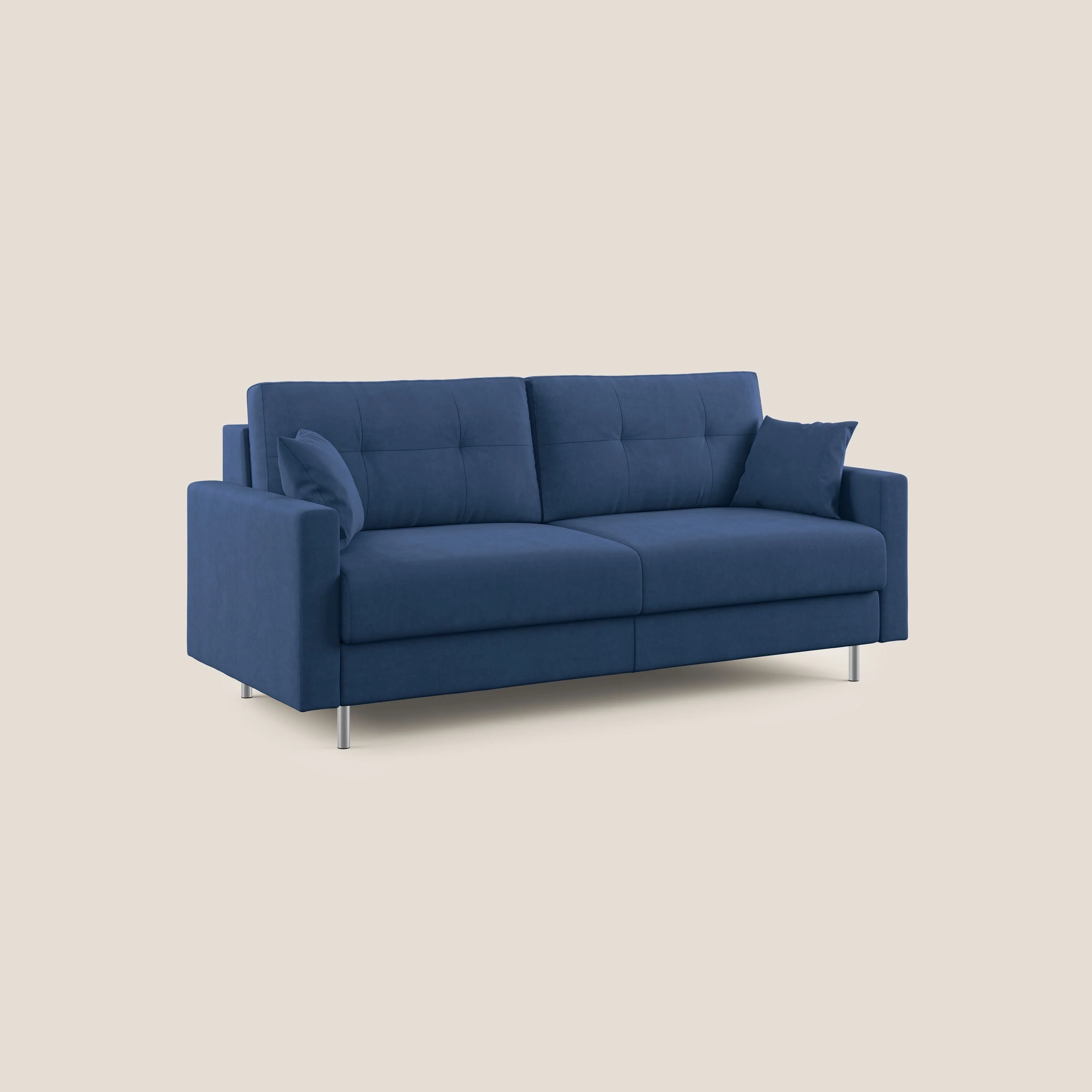 Megan canapé convertible en microfibre détachable T11 bleu - Image 3