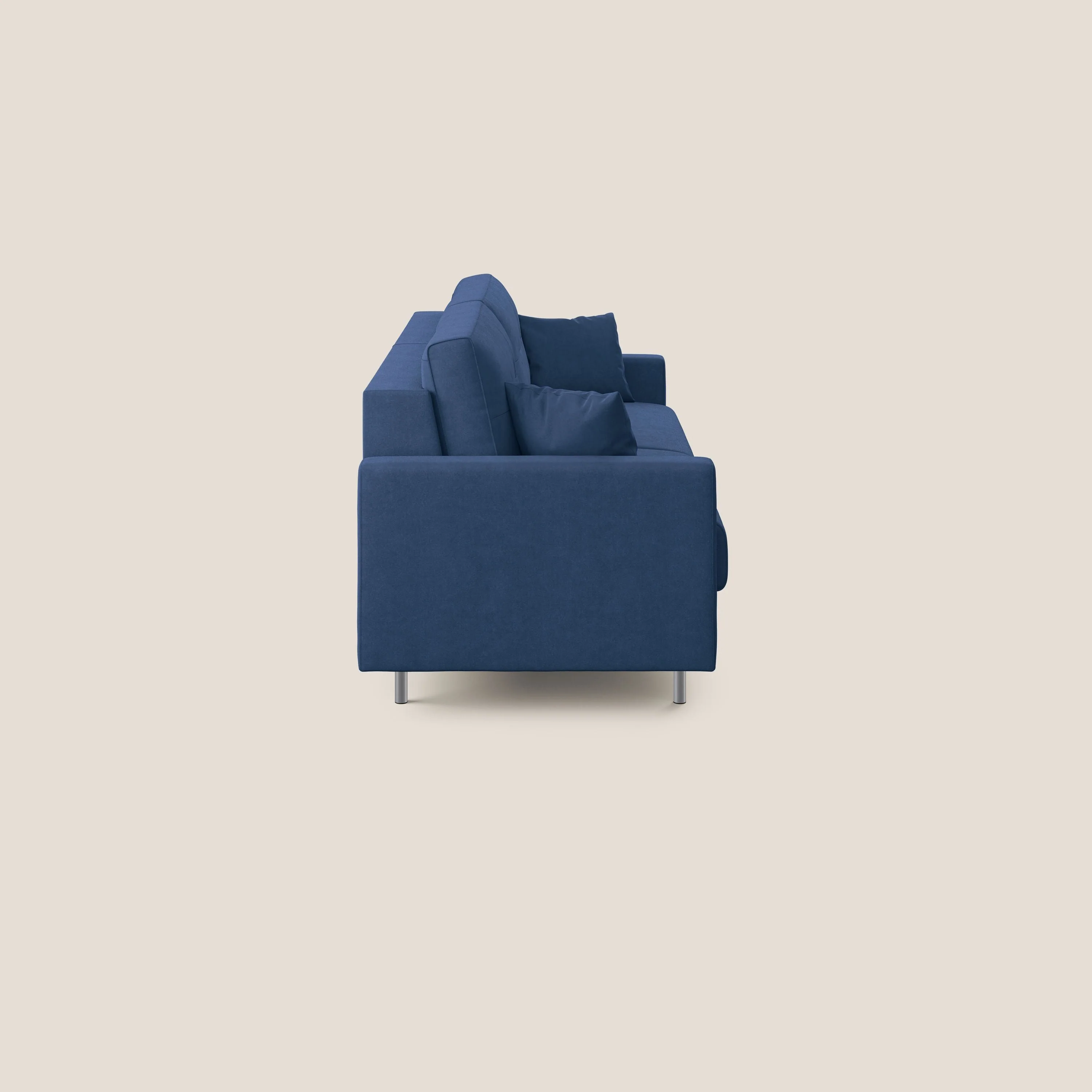 Megan canapé convertible en microfibre détachable T11 bleu - Image 4