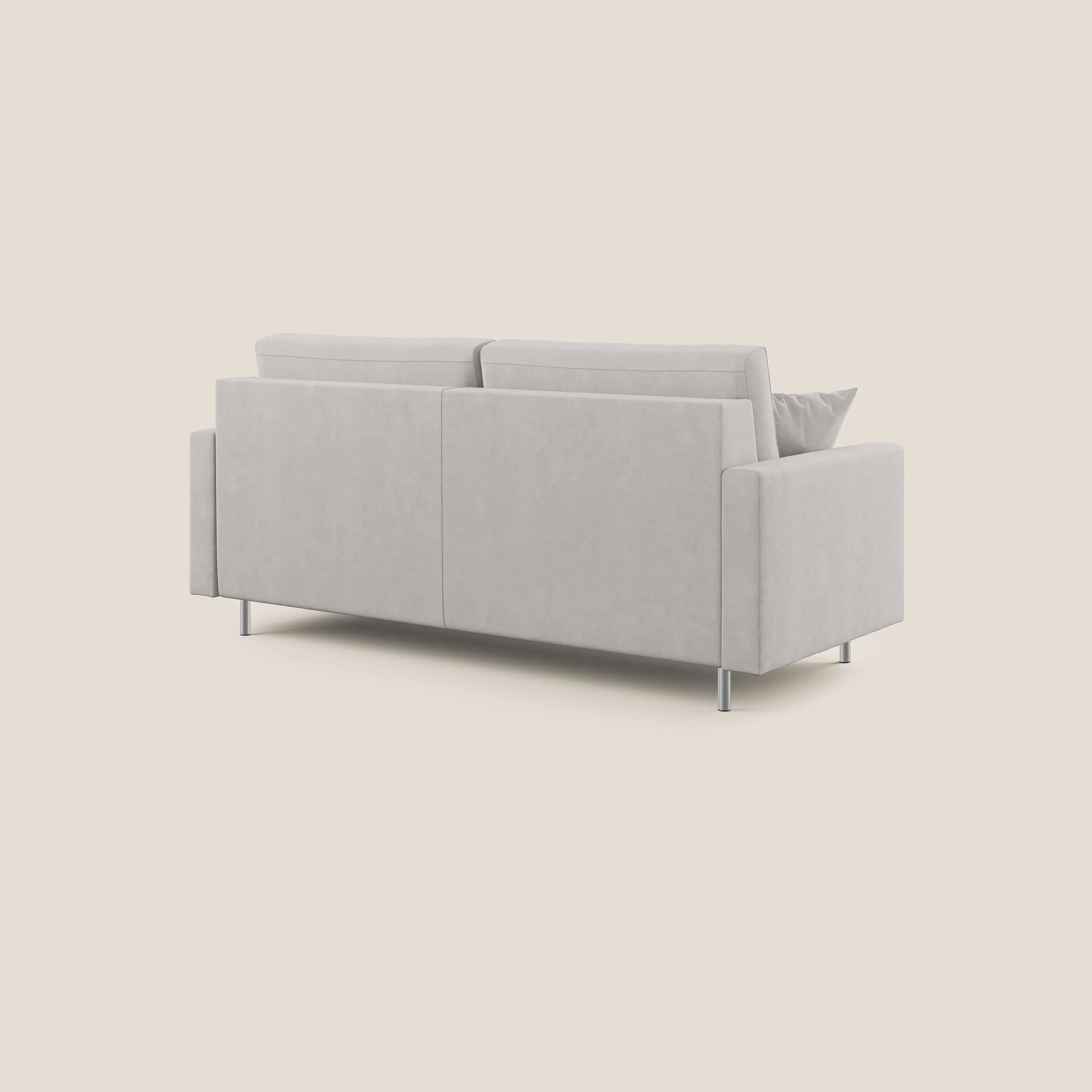 Megan canapé convertible en microfibre détachable T11 gris clair - Image 5