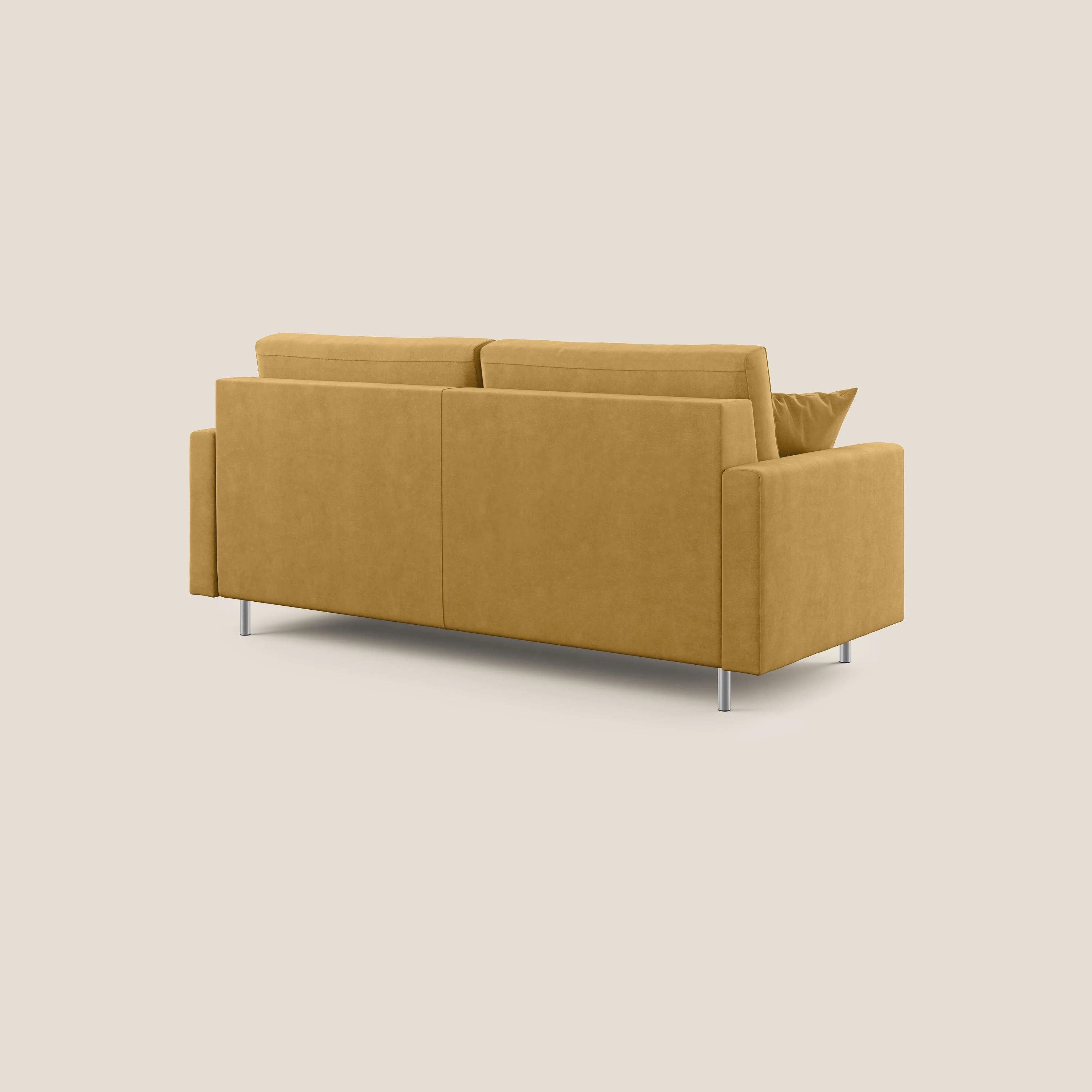 Megan canapé convertible en microfibre détachable T11 jaune - Image 5