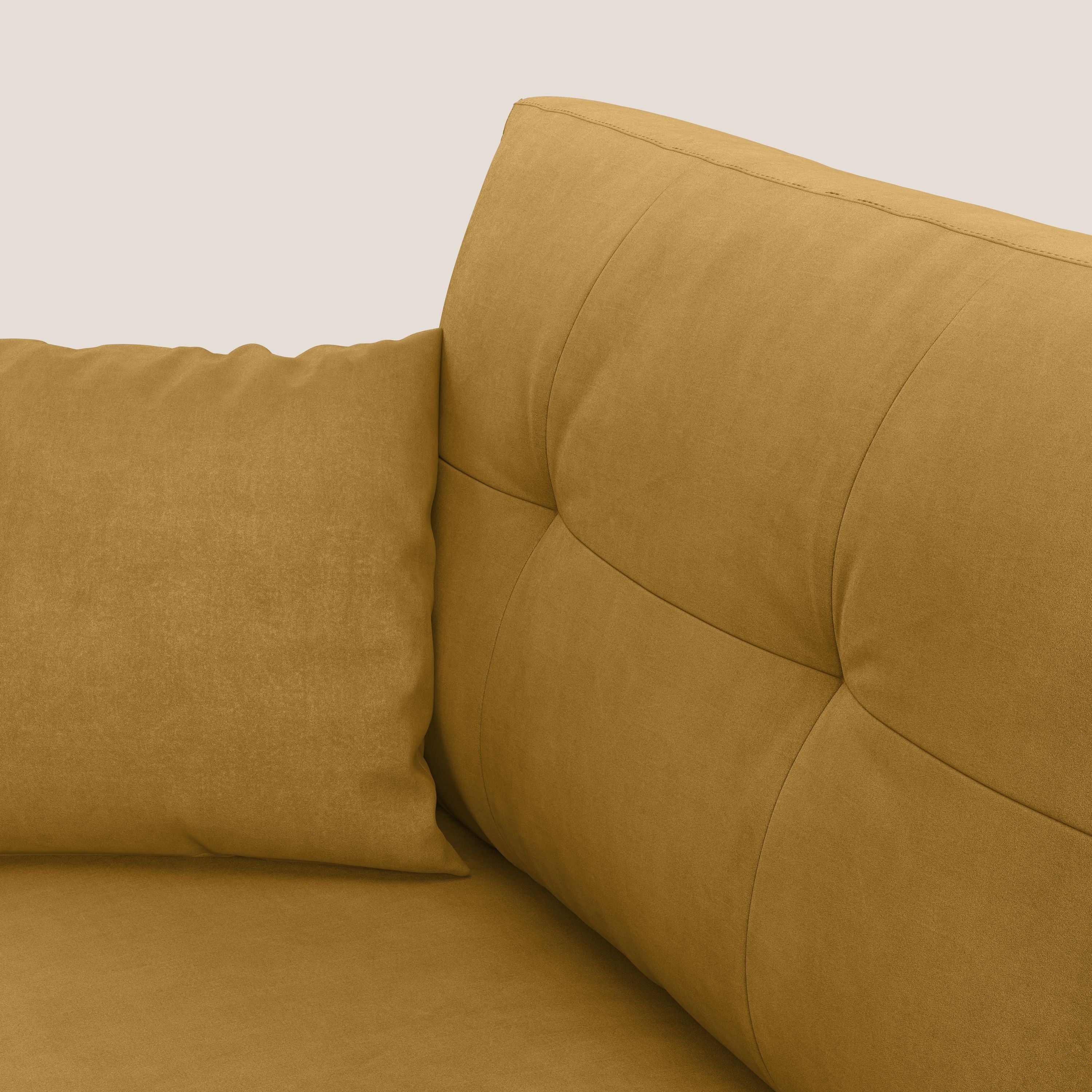 Megan canapé convertible en microfibre détachable T11 jaune - Image 7