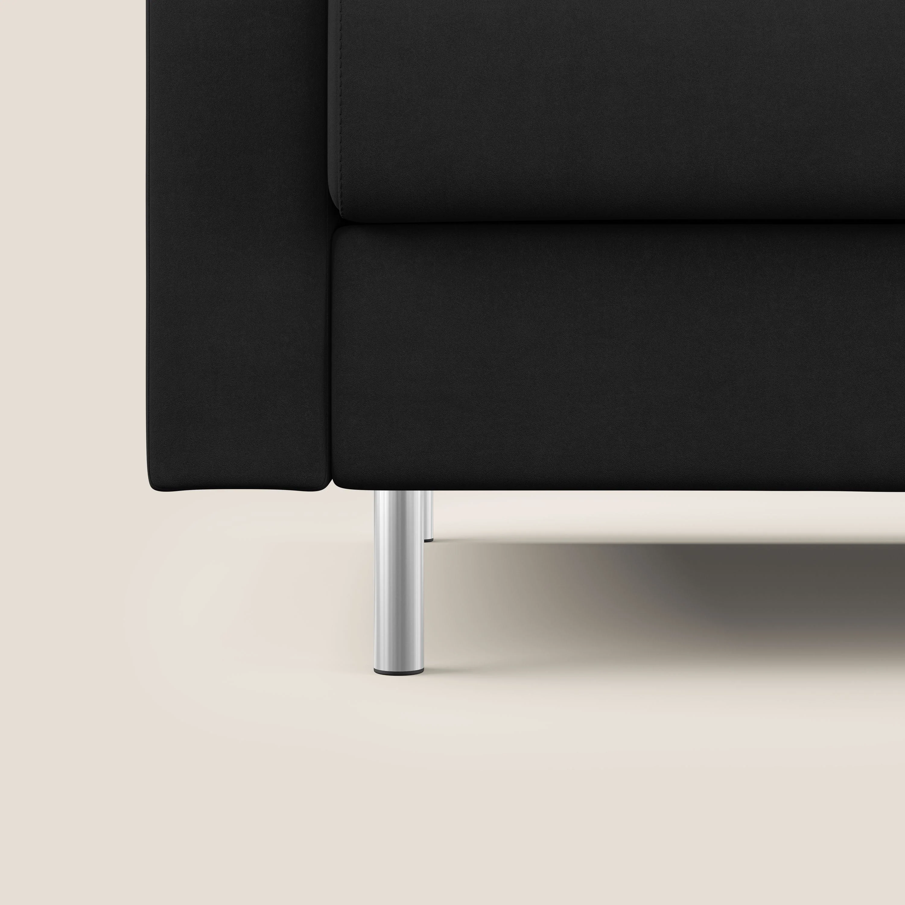 Megan canapé convertible en microfibre détachable T11 noir - Image 8