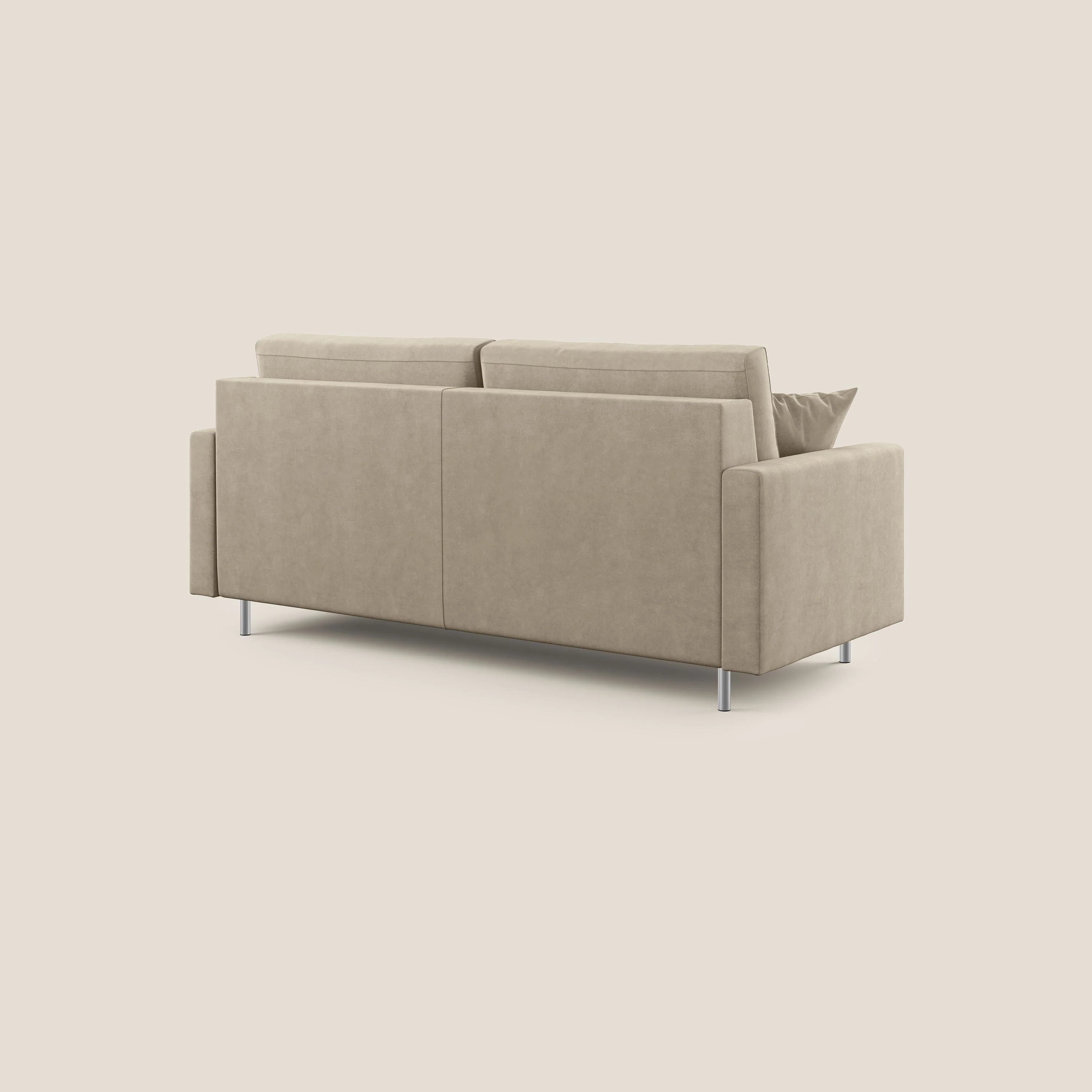 Megan canapé convertible en microfibre détachable T11 Taupe tortora - Image 5