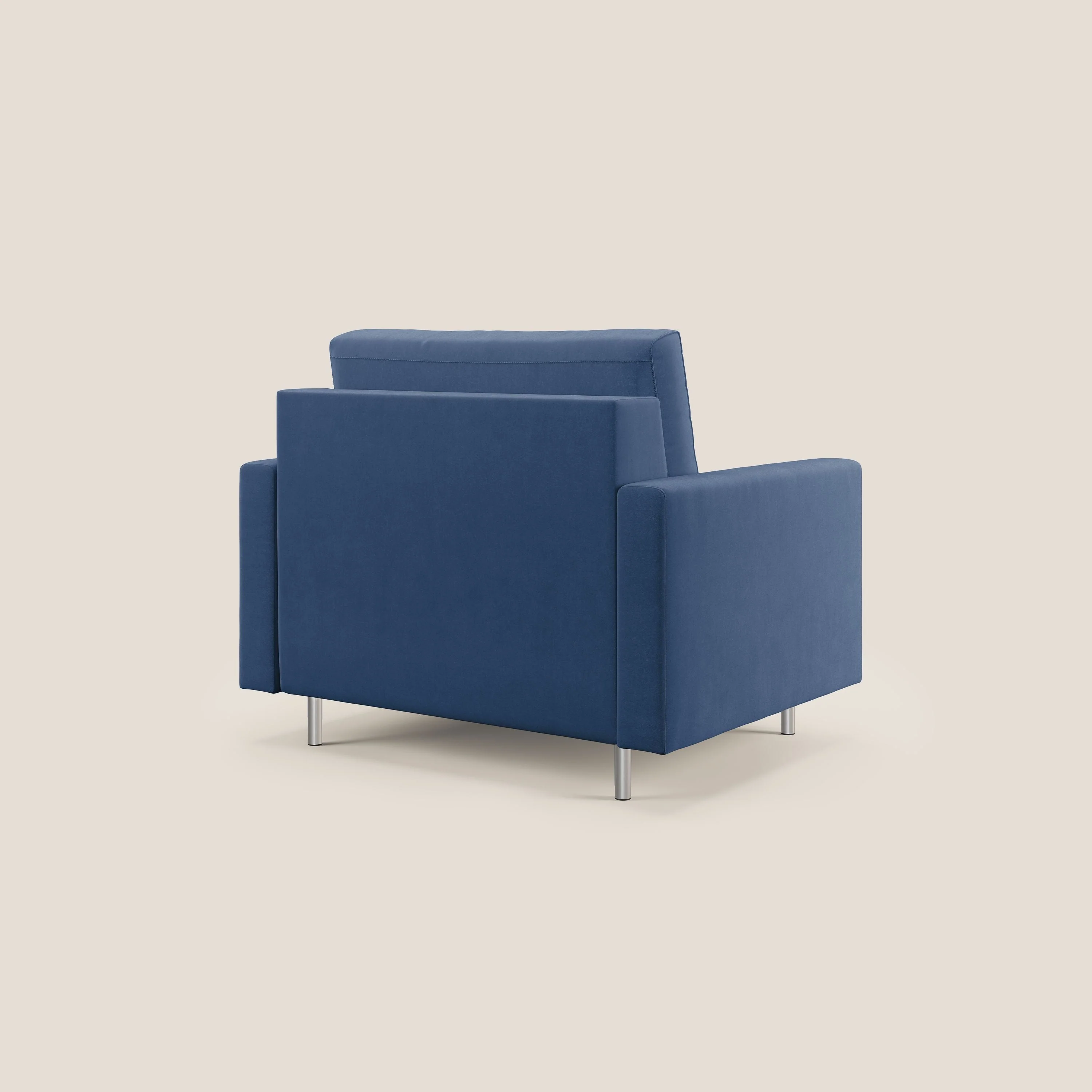 Megan fauteuil convertible en microfibre détachable T11 bleu - Image 4