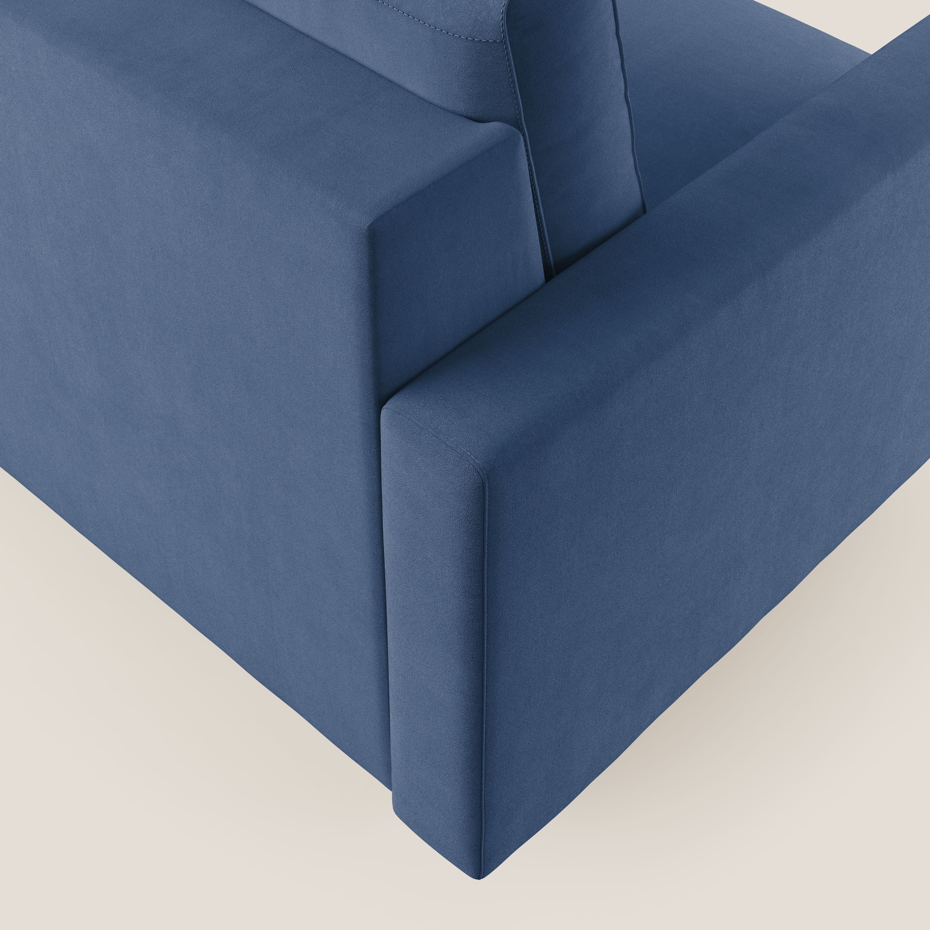Megan fauteuil convertible en microfibre détachable T11 bleu - Image 6