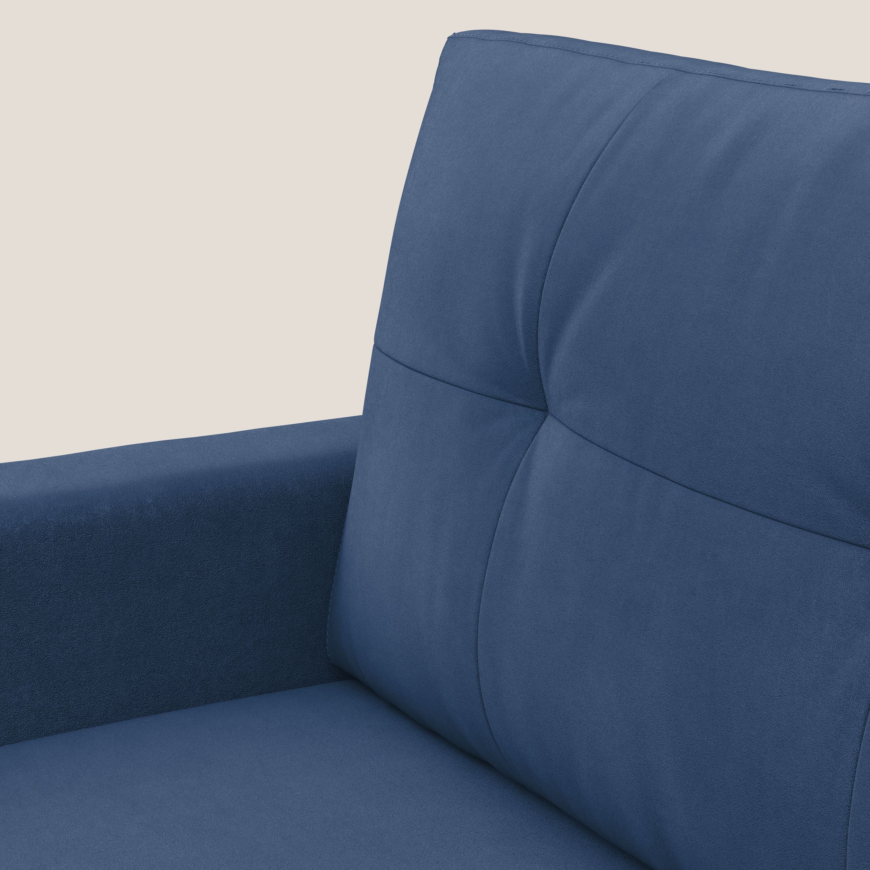 Megan fauteuil convertible en microfibre détachable T11 bleu - Image 7