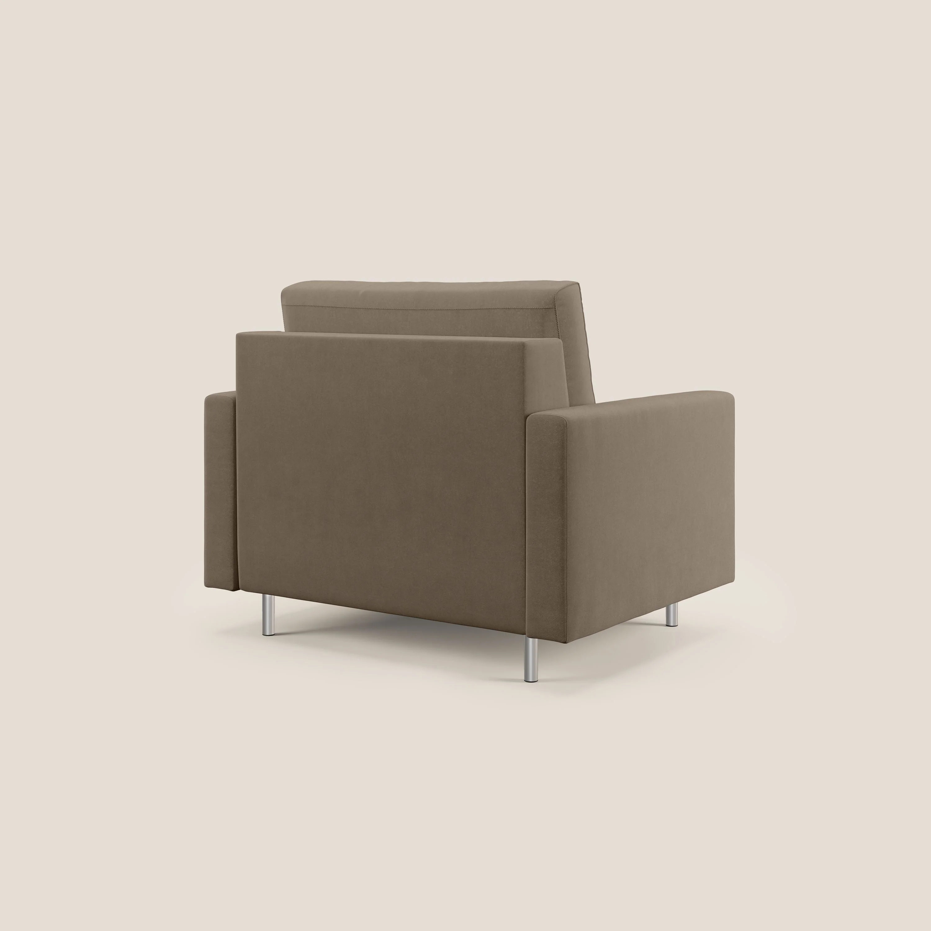 Megan fauteuil convertible en microfibre détachable T11 marron - Image 4