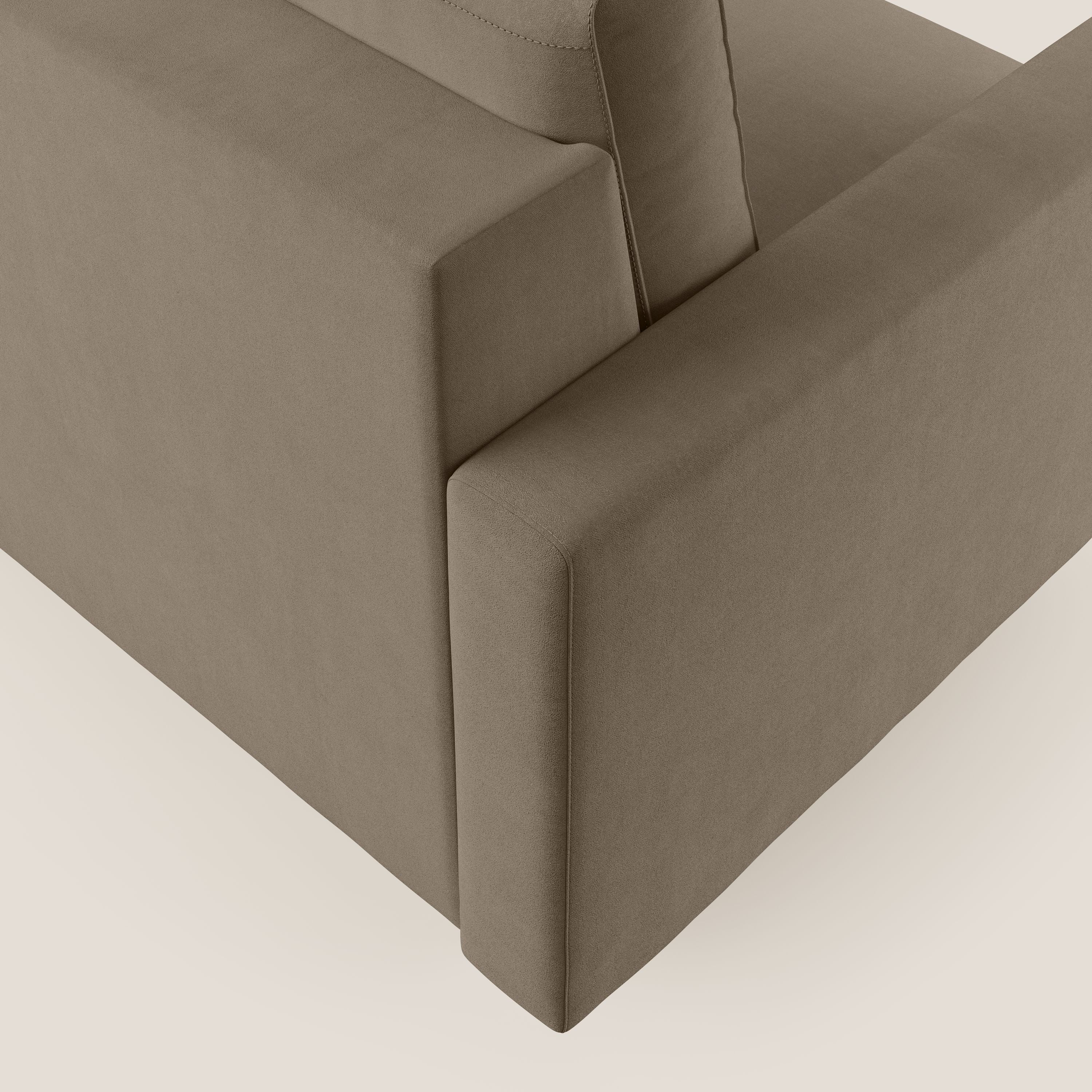 Megan fauteuil convertible en microfibre détachable T11 marron - Image 6