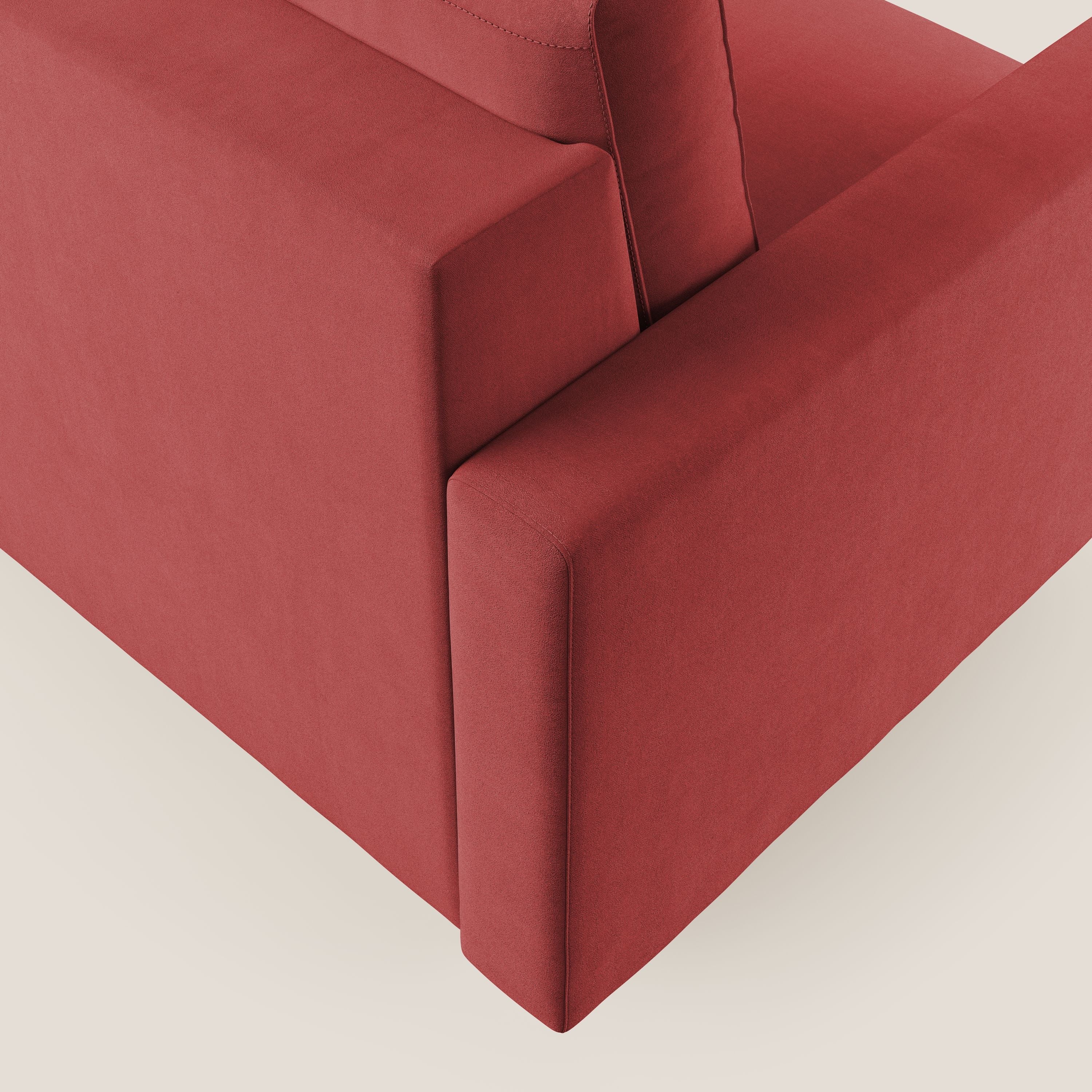 Megan fauteuil convertible en microfibre détachable T11 rouge - Image 7