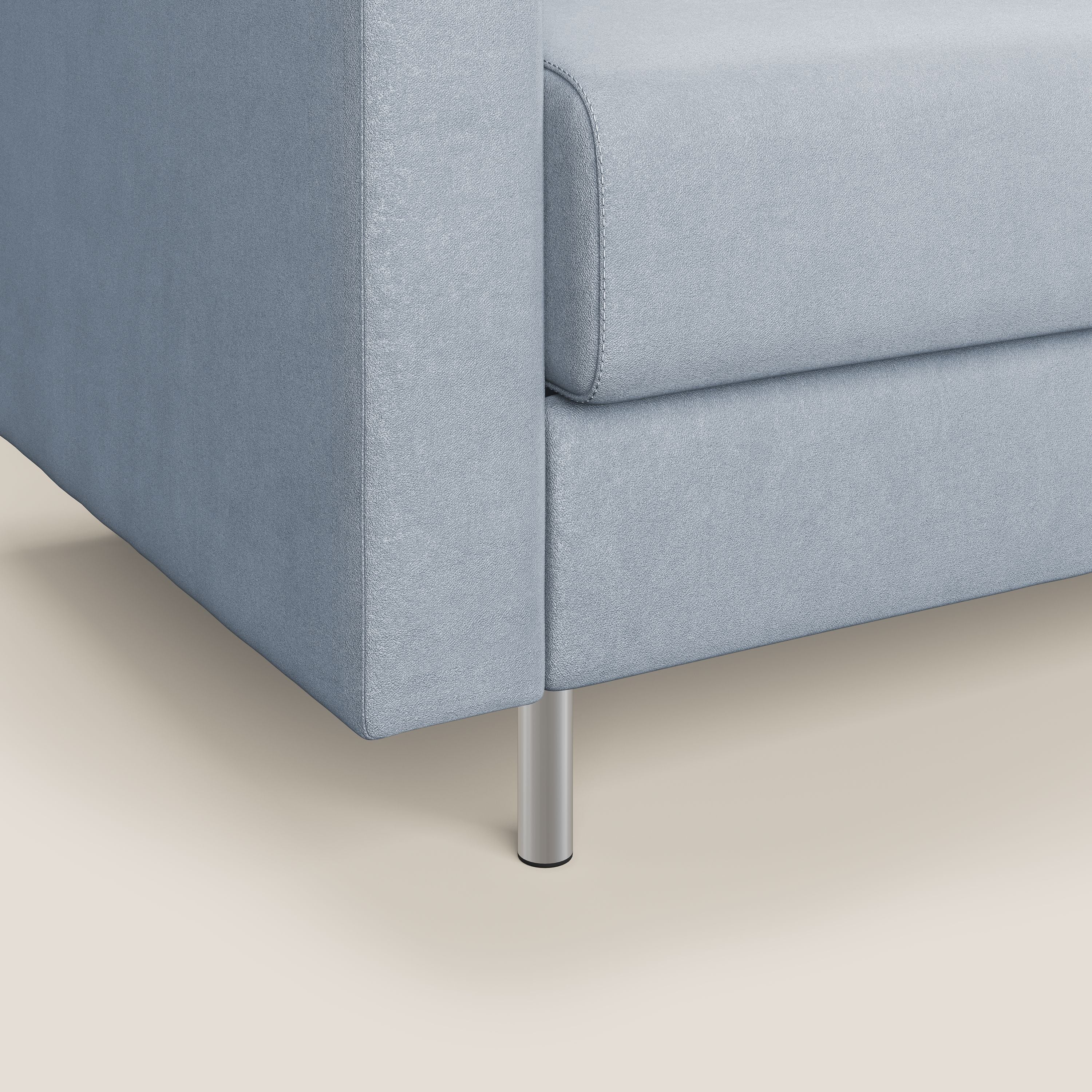 Megan fauteuil convertible en microfibre détachable T11 sucre glace - Image 5