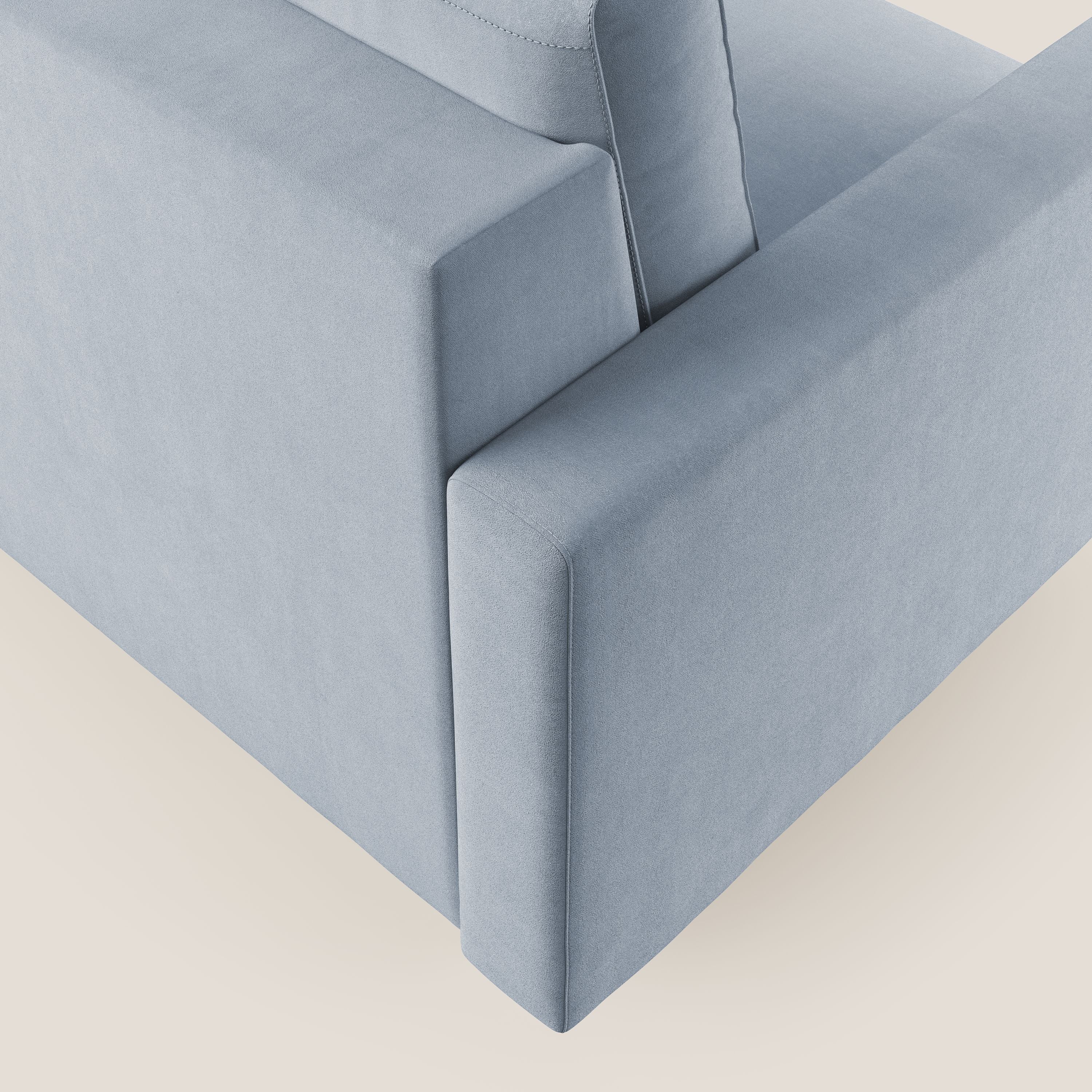 Megan fauteuil convertible en microfibre détachable T11 sucre glace - Image 6