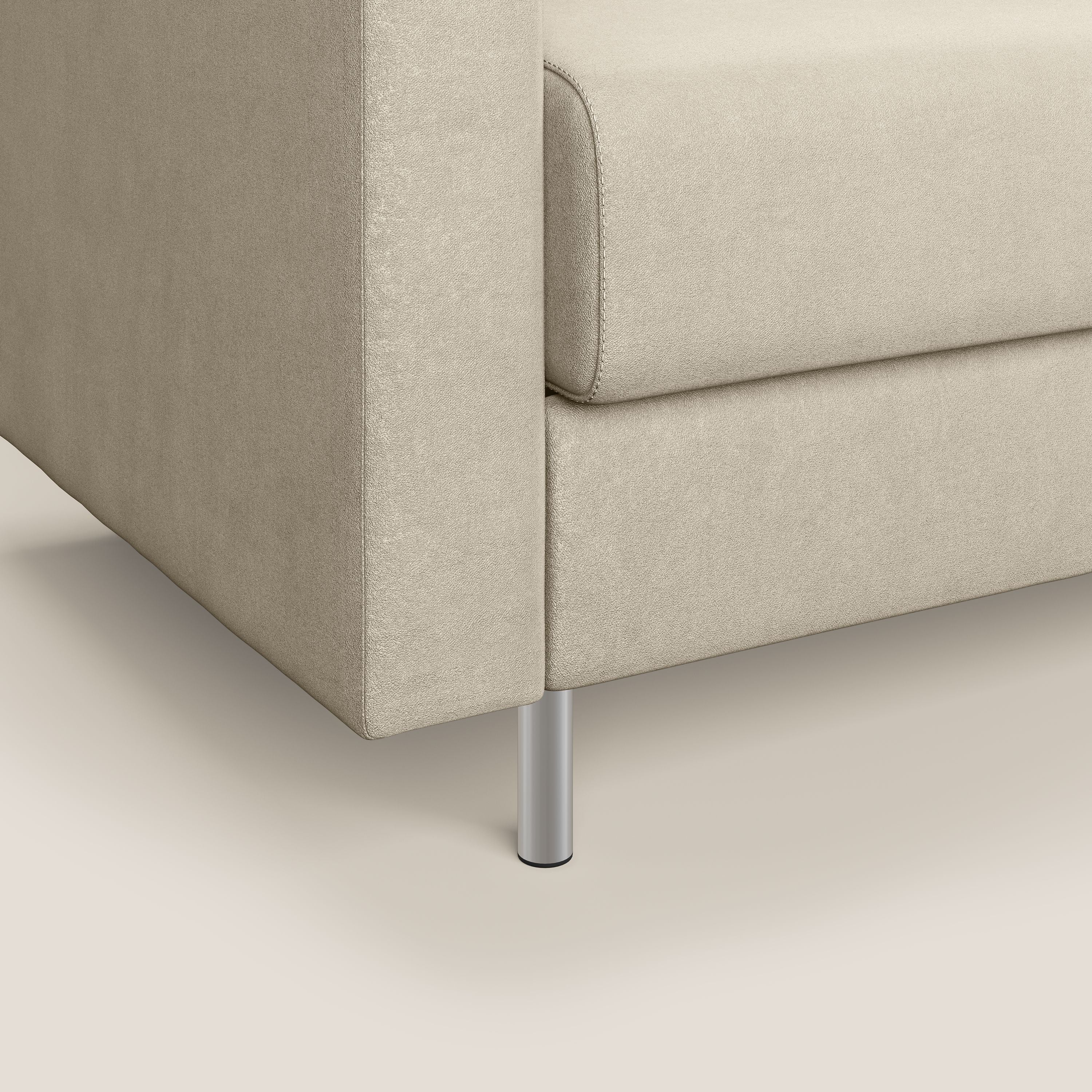 Megan fauteuil convertible en microfibre détachable T11 Taupe tortora - Image 5