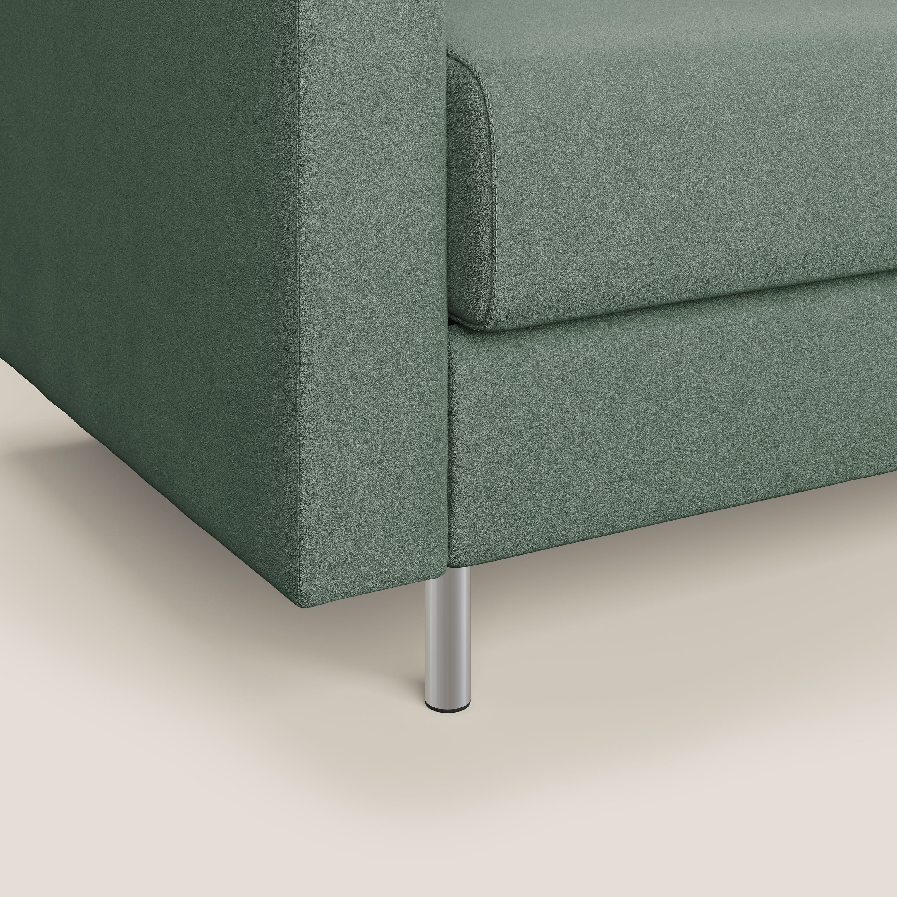Megan fauteuil convertible en microfibre détachable T11 vert - Image 5