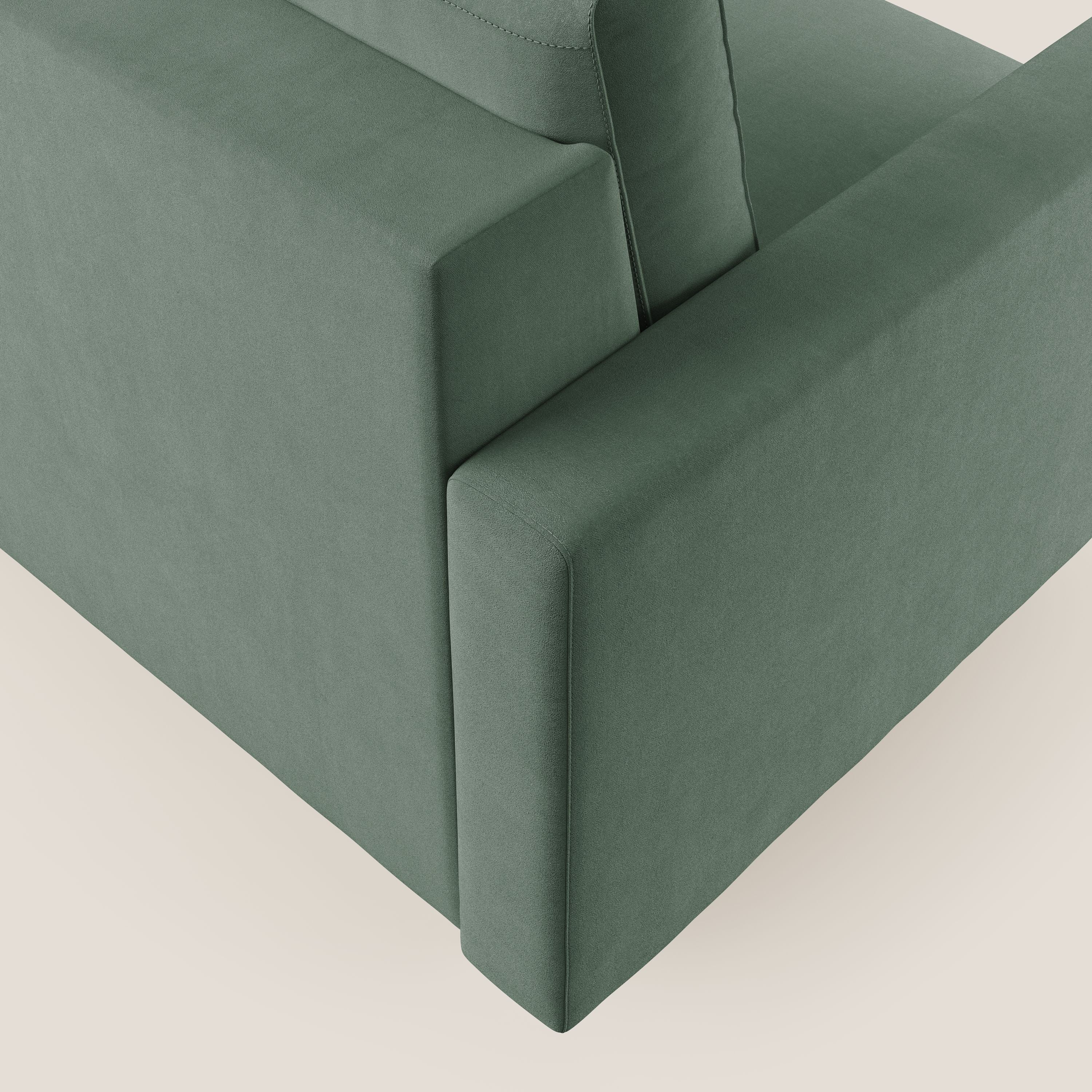 Megan fauteuil convertible en microfibre détachable T11 vert - Image 6